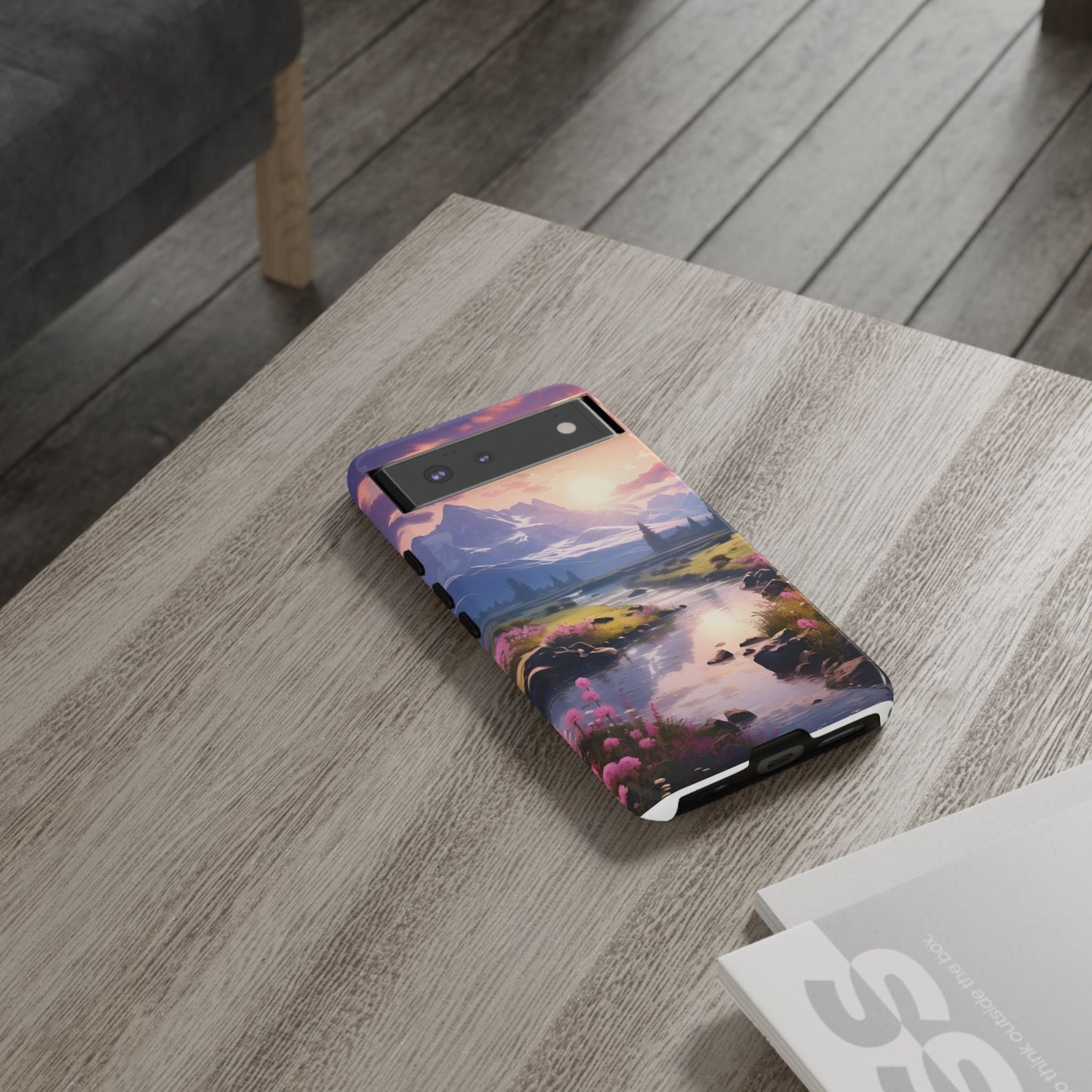 Alpine Dawn – Tough Glossy Google Pixel Case