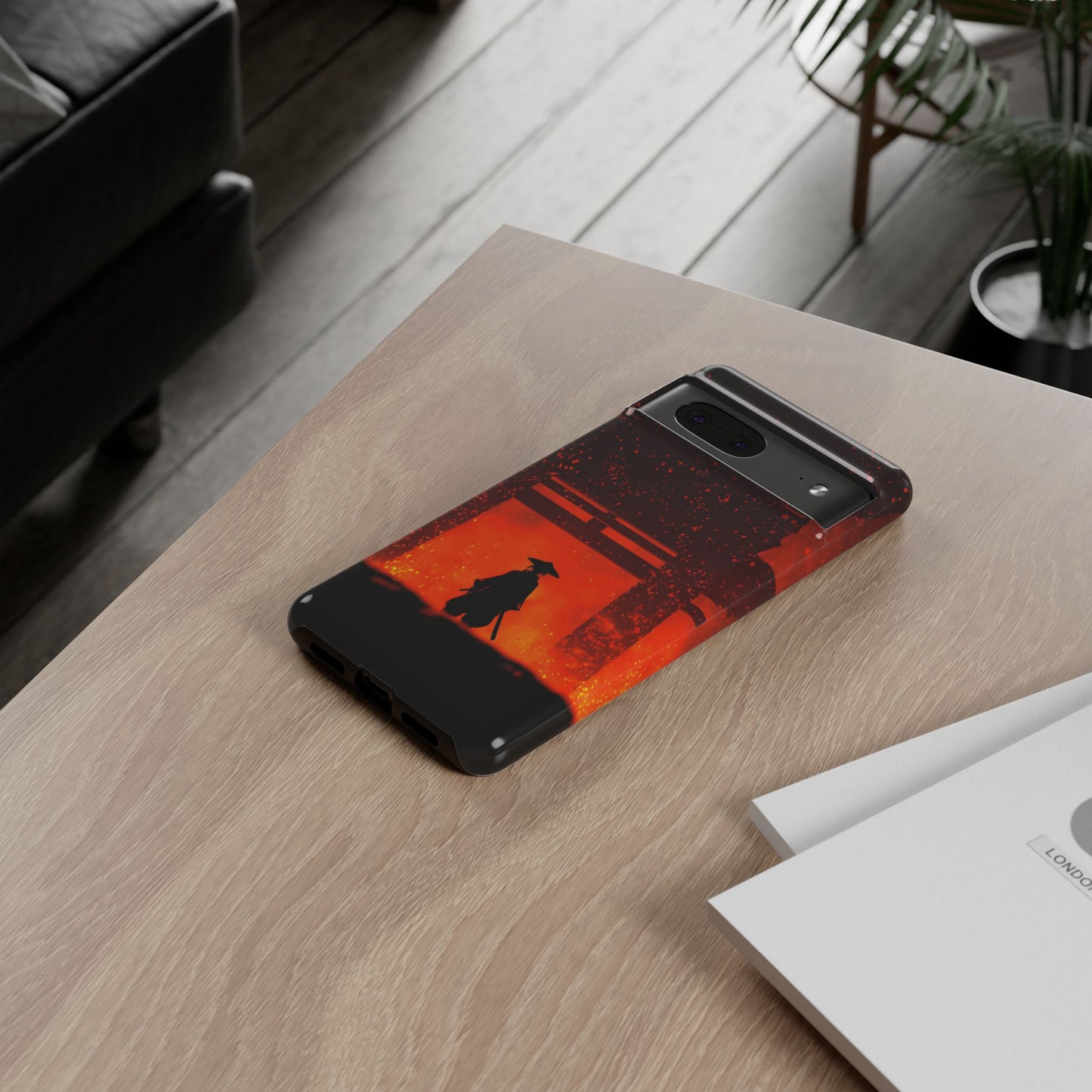 Inferno Gate – Tough Glossy Google Pixel Case