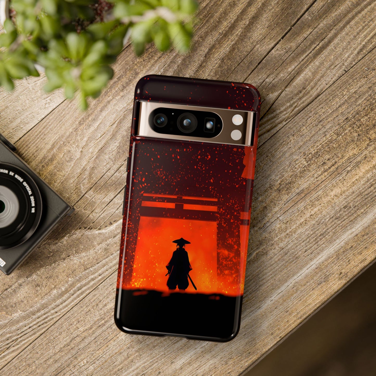 Inferno Gate – Tough Glossy Google Pixel Case