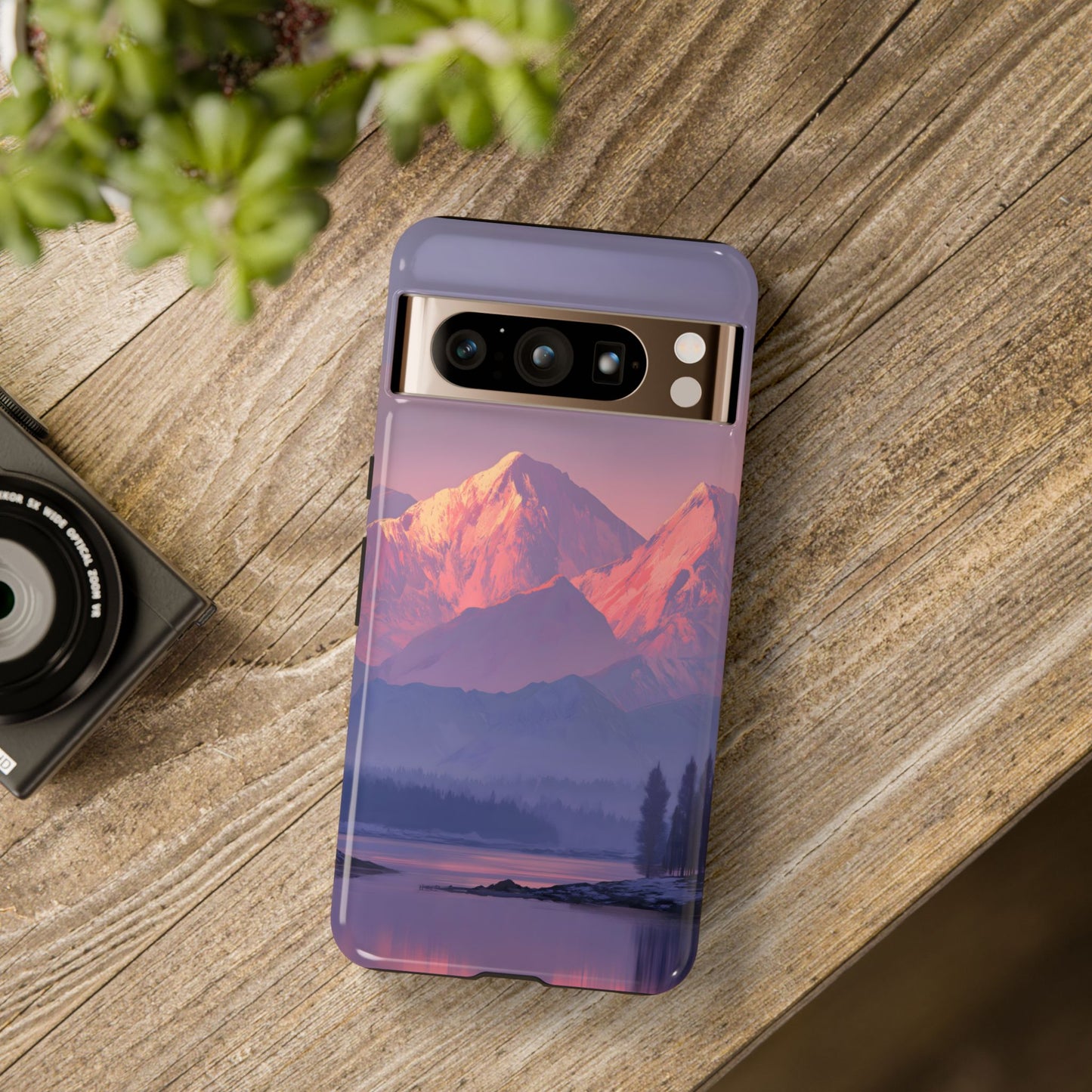 Crimson Peaks – Tough Glossy Google Pixel Case