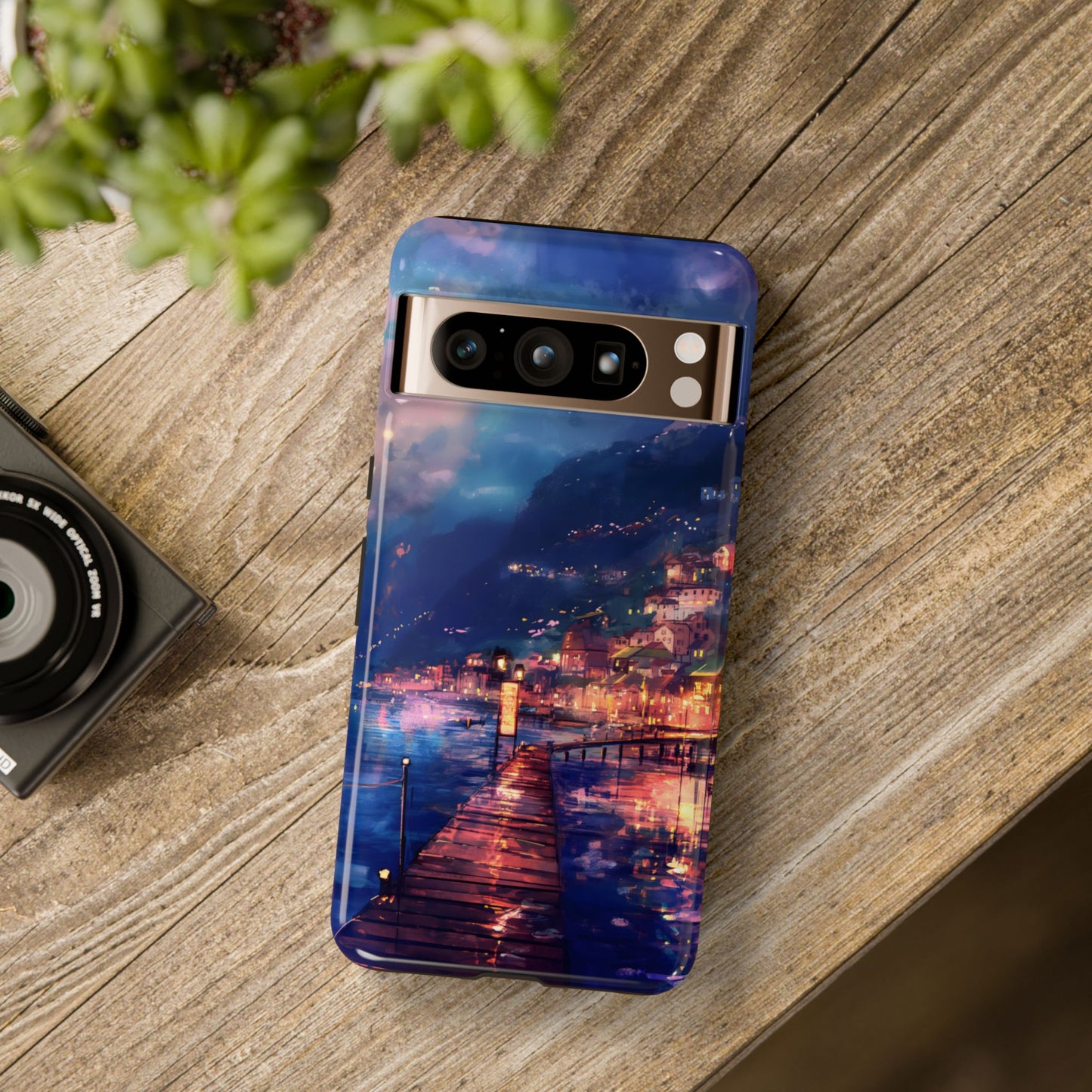 Twilight Harbor – Tough Glossy Google Pixel Case