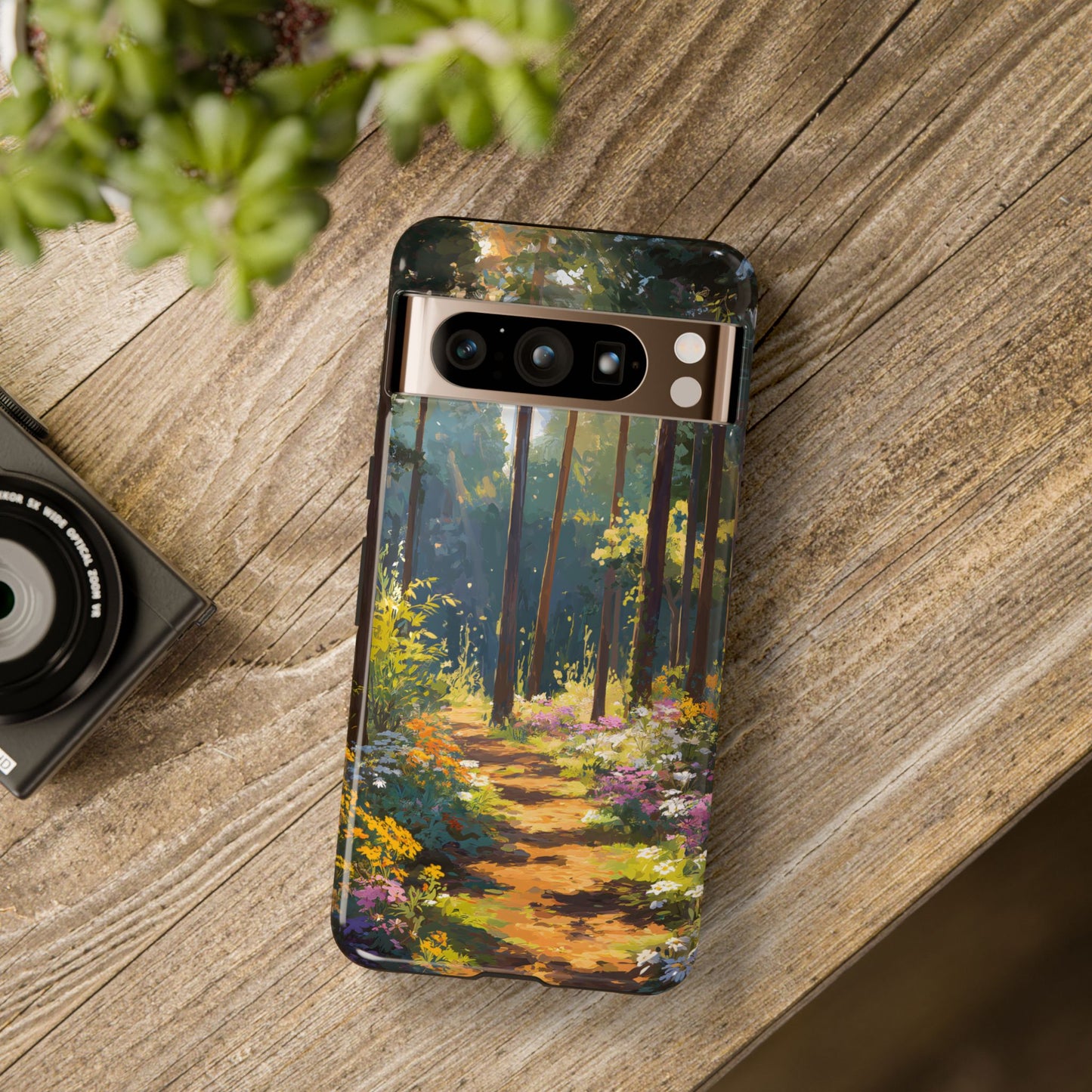 Enchanted Forest Path – Tough Glossy Google Pixel Case