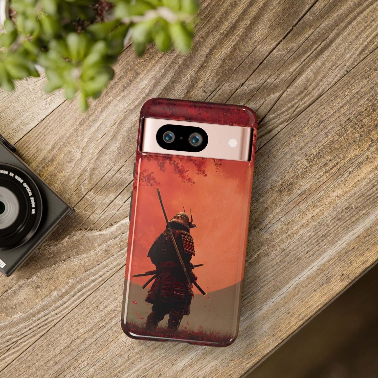 Blood Moon Warrior – Tough Glossy Google Pixel Case