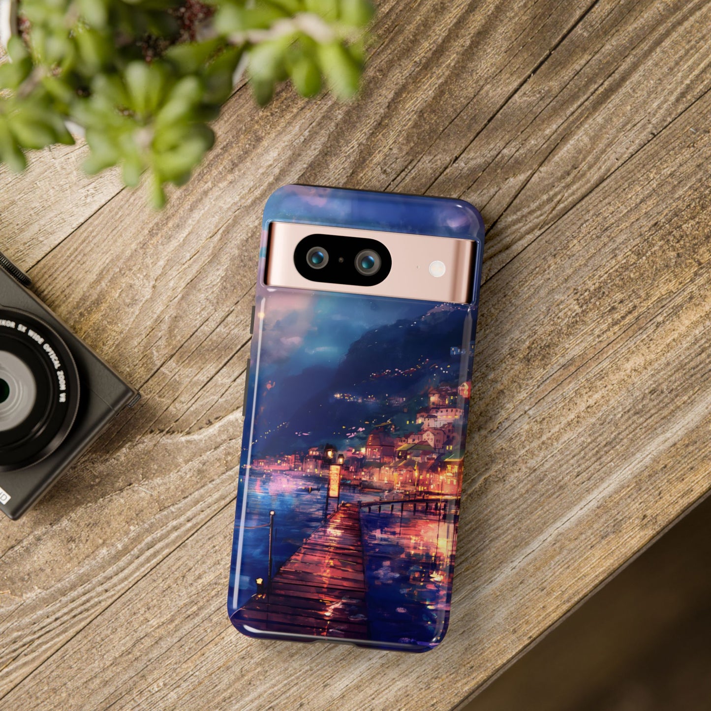 Twilight Harbor – Tough Glossy Google Pixel Case