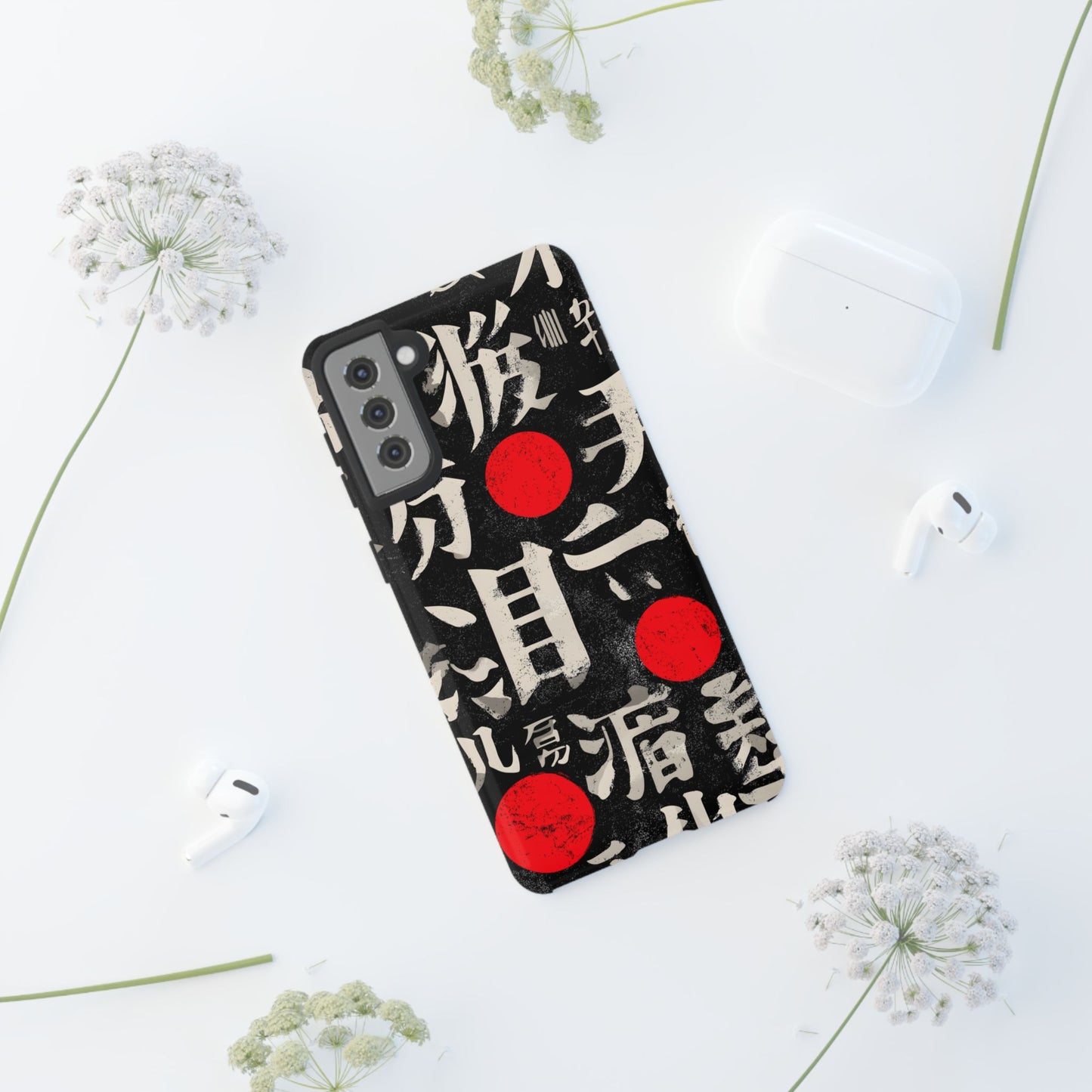 Kanji Clash โ Tough Glossy Samsung Galaxy Case
