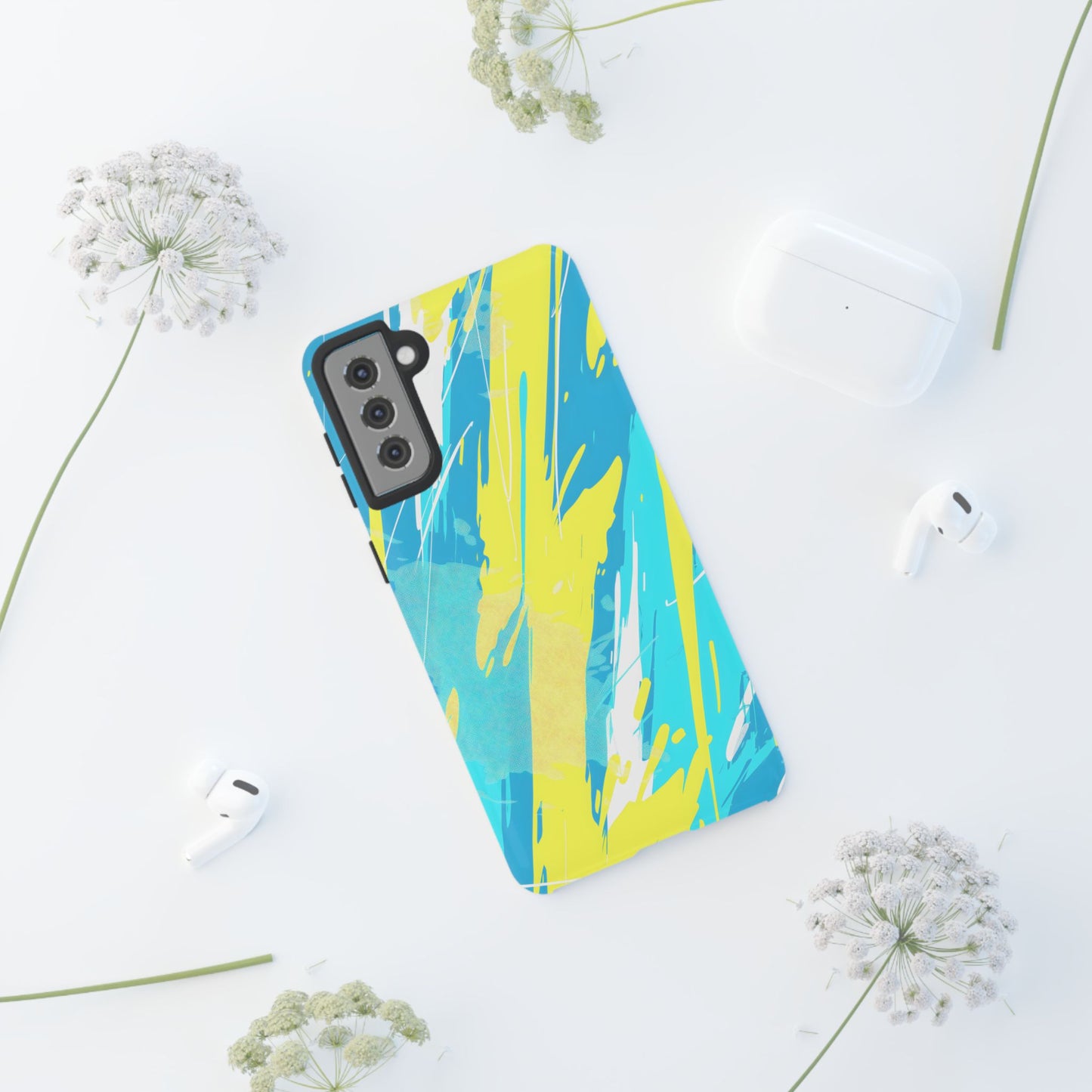 Neon Surge – Tough Glossy Samsung Galaxy Case