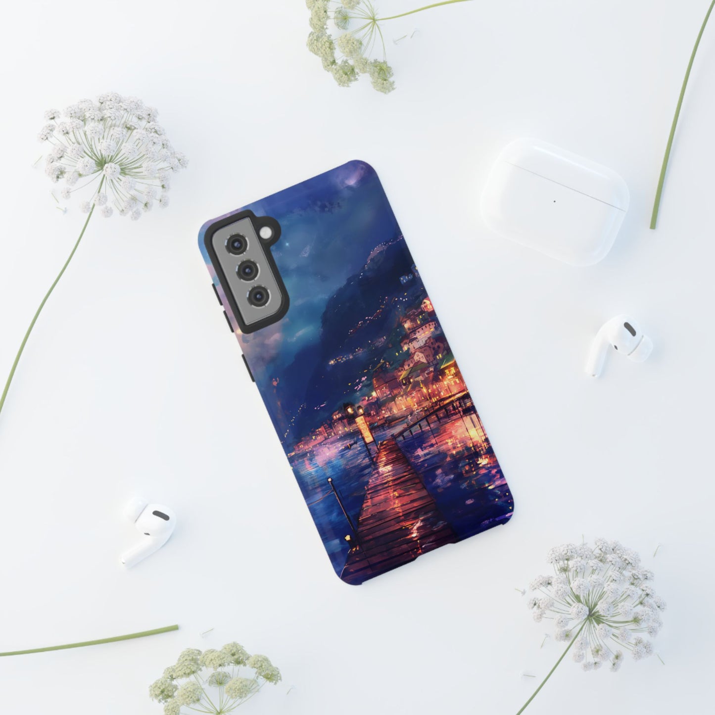 Twilight Harbor – Tough Glossy Samsung Galaxy Case