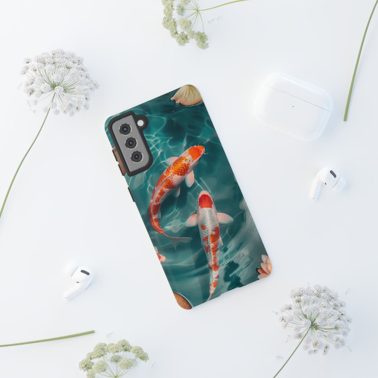 Tranquil Koi Pond – Tough Glossy Samsung Galaxy Case