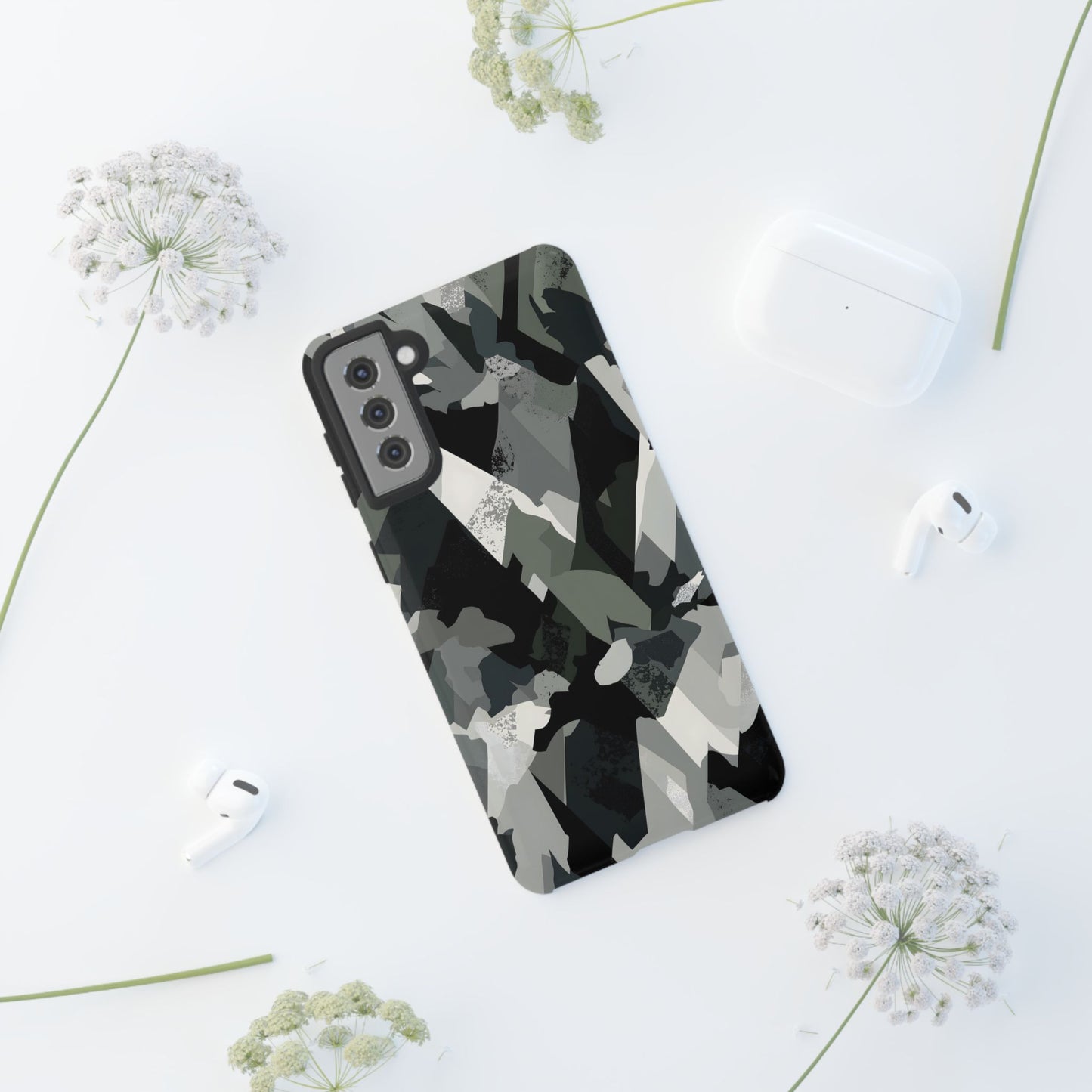 Urban Camo โ Tough Glossy Samsung Galaxy Case