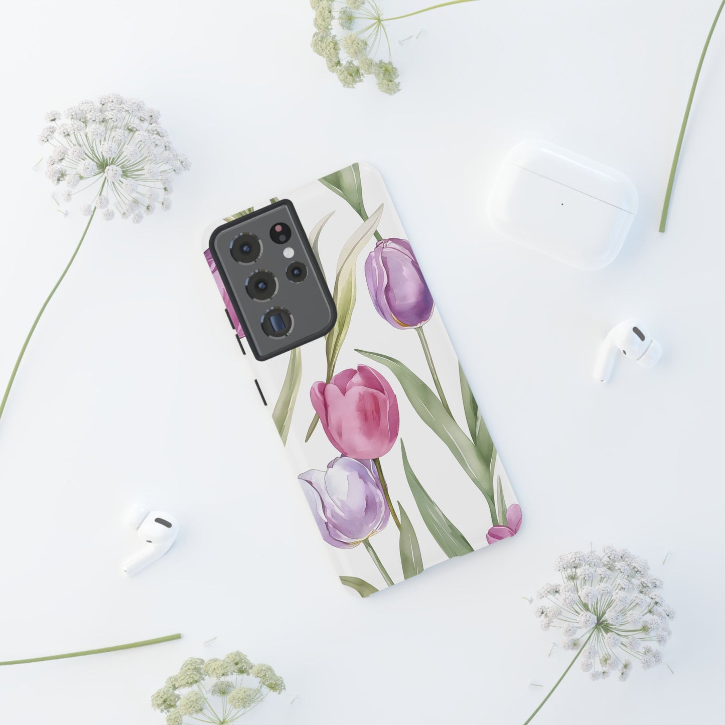 Tulip Serenade โ Tough Glossy Samsung Galaxy Case