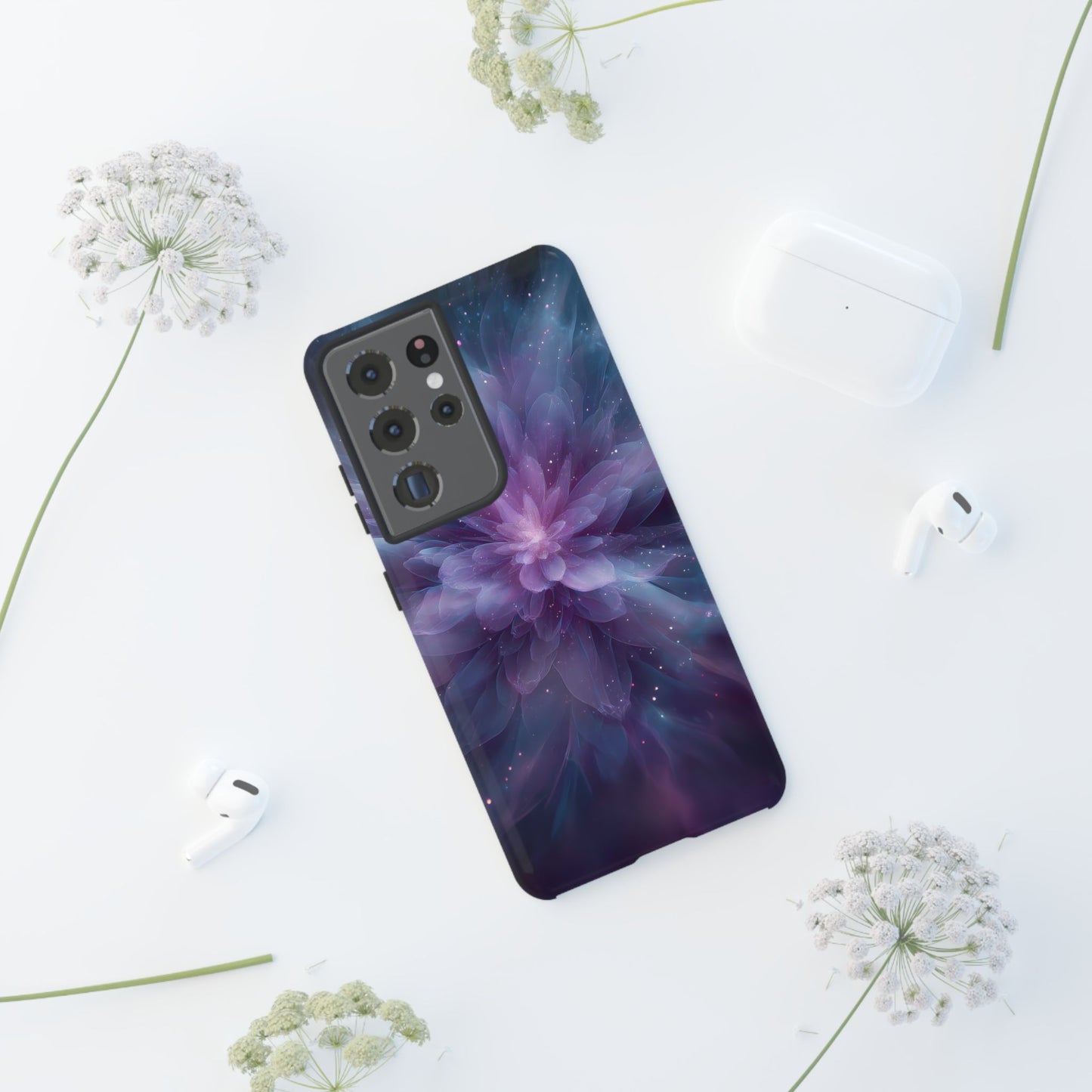 Celestial Bloom – Tough Glossy Samsung Galaxy Case