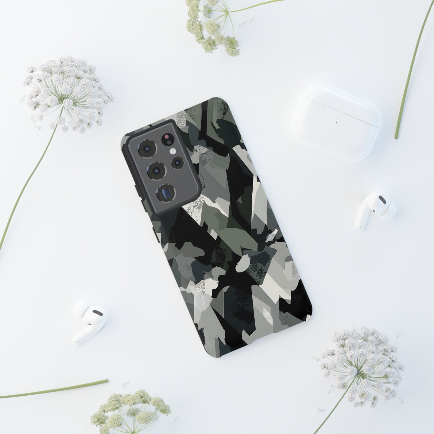 Urban Camo โ Tough Glossy Samsung Galaxy Case
