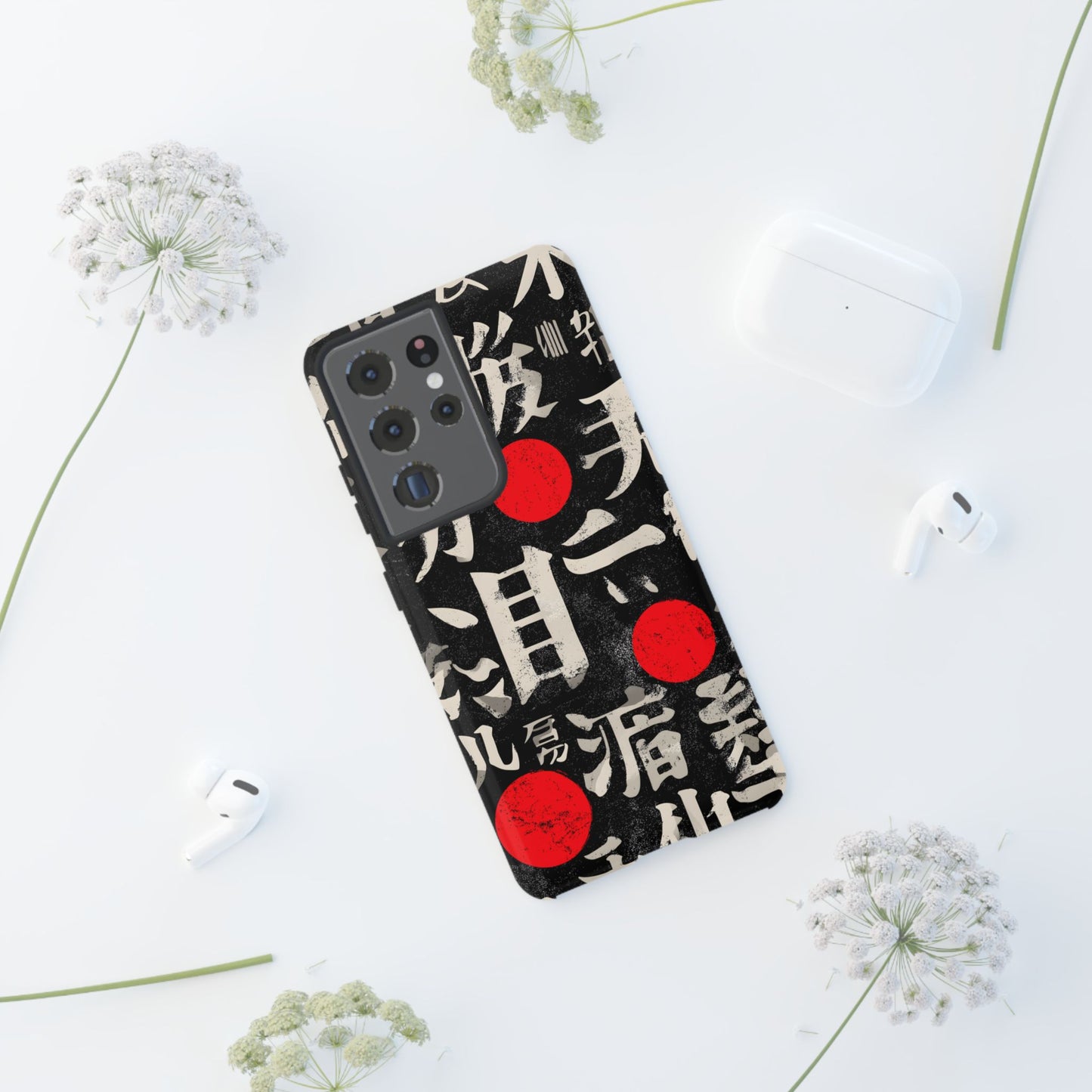 Kanji Clash โ Tough Glossy Samsung Galaxy Case