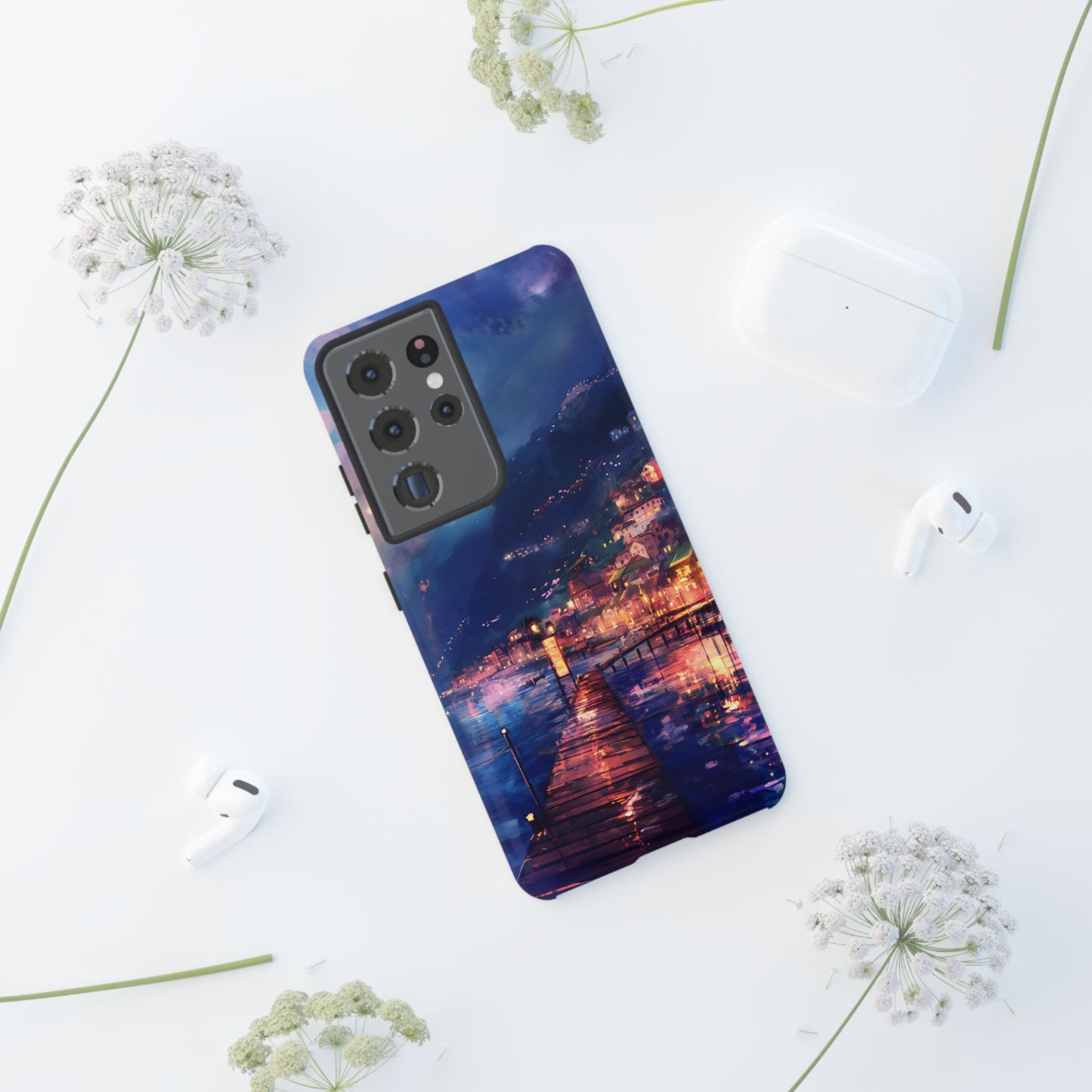 Twilight Harbor – Tough Glossy Samsung Galaxy Case