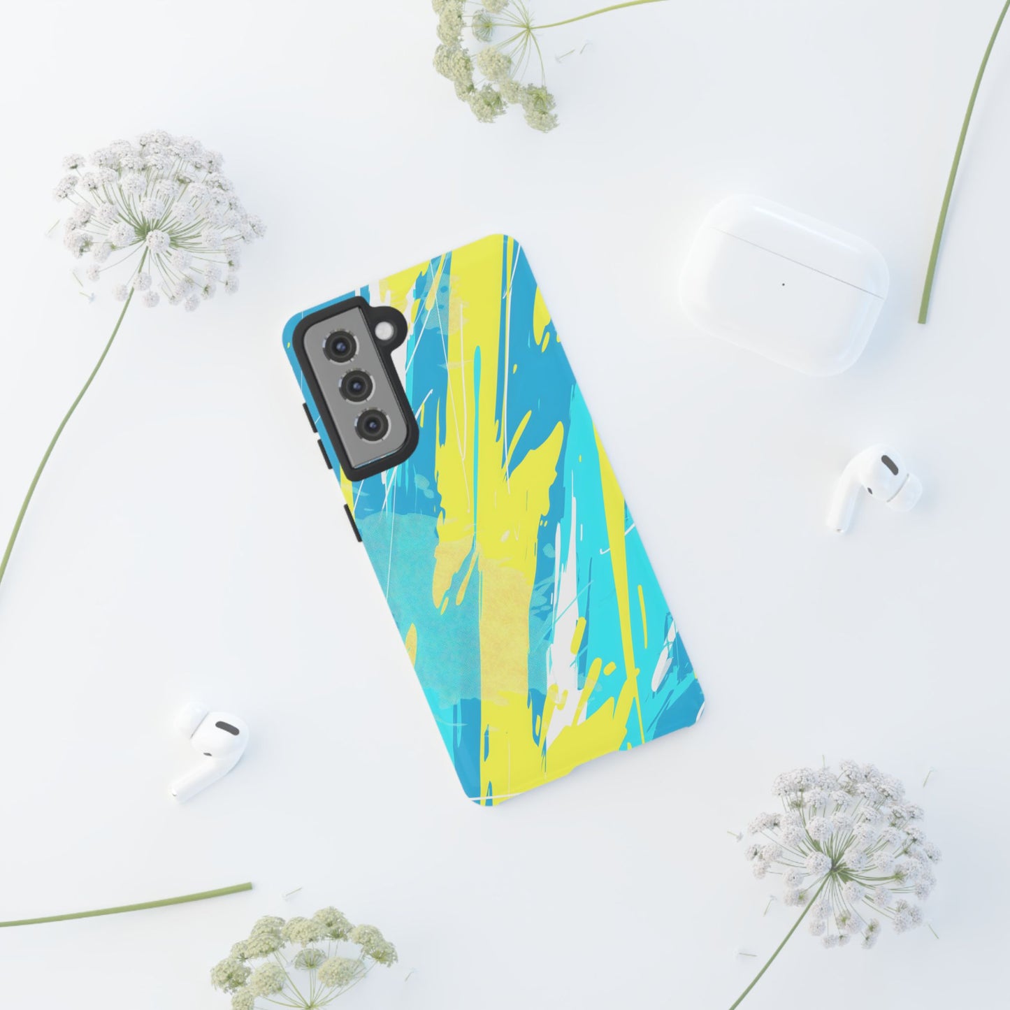 Neon Surge – Tough Glossy Samsung Galaxy Case