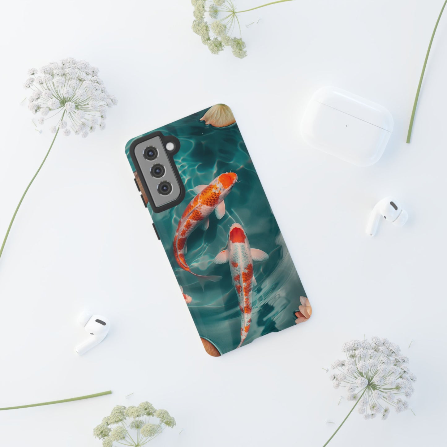 Tranquil Koi Pond – Tough Glossy Samsung Galaxy Case
