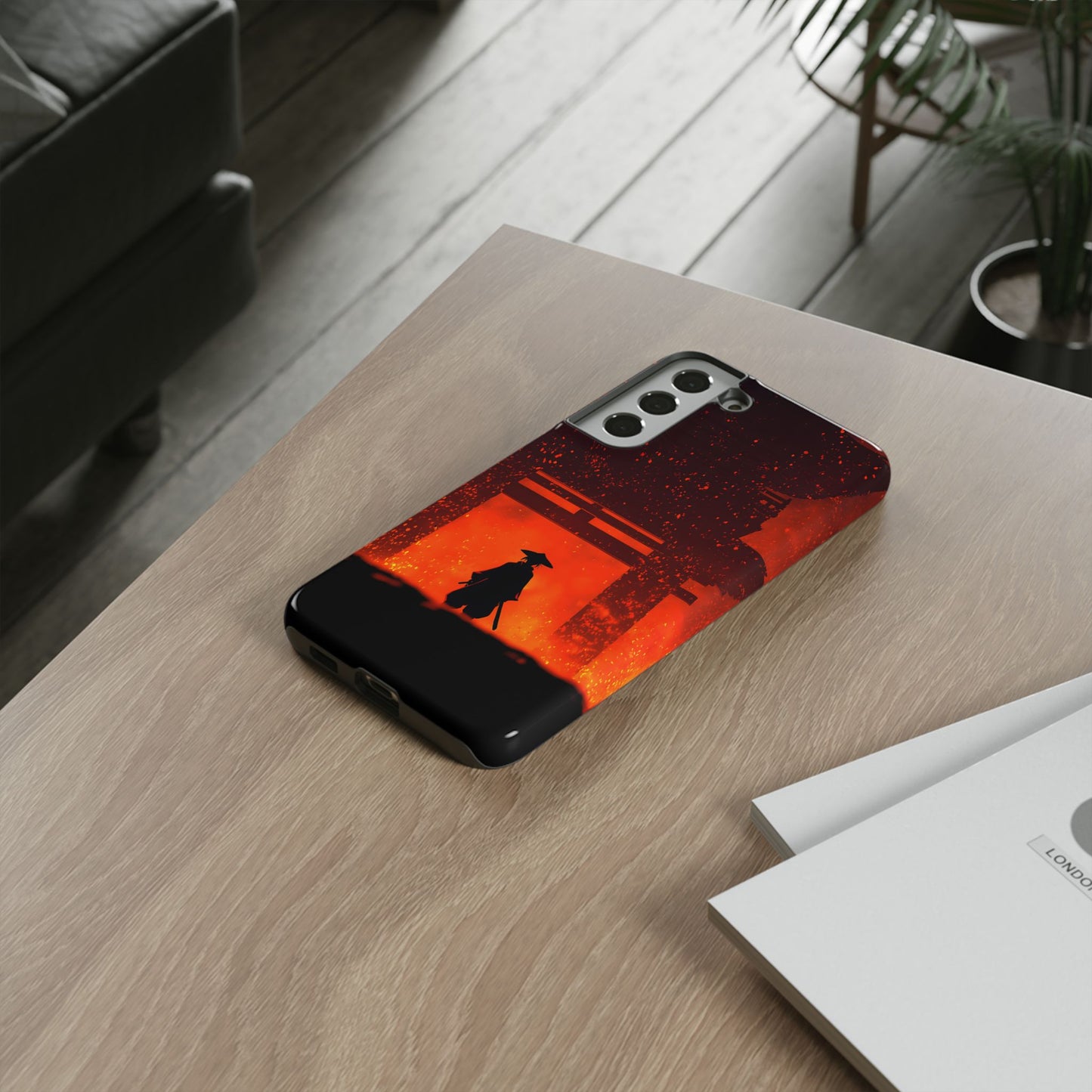 Inferno Gate – Tough Glossy Samsung Galaxy Case