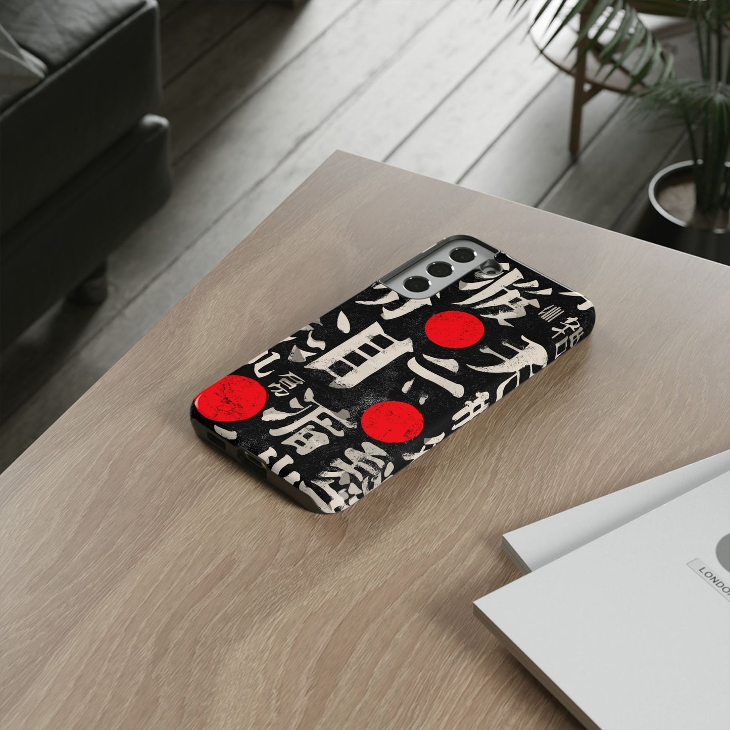 Kanji Clash โ Tough Glossy Samsung Galaxy Case