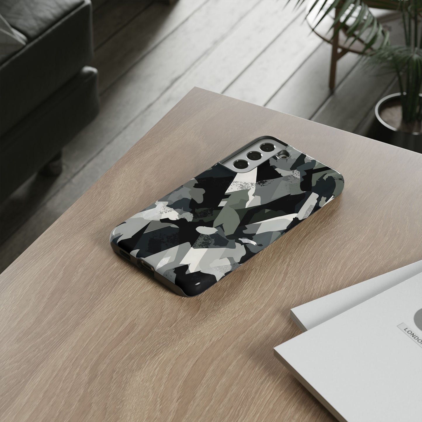 Urban Camo โ Tough Glossy Samsung Galaxy Case