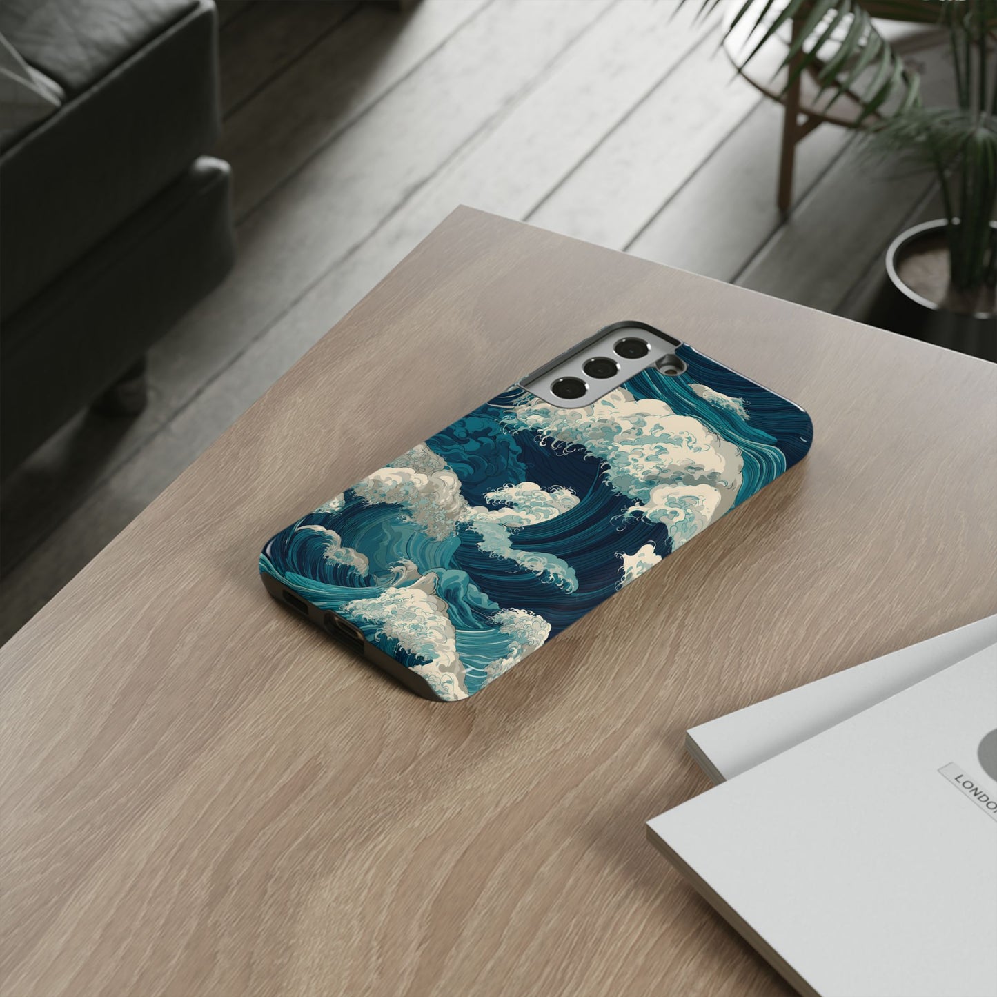 Eternal Waves – Tough Glossy Samsung Galaxy Case