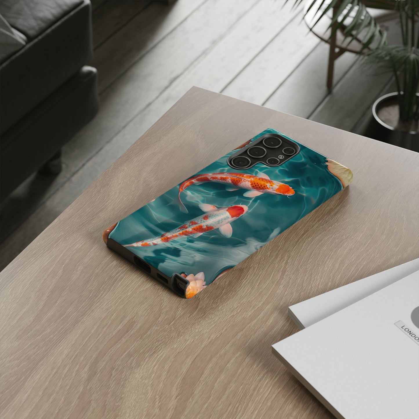 Tranquil Koi Pond – Tough Glossy Samsung Galaxy Case