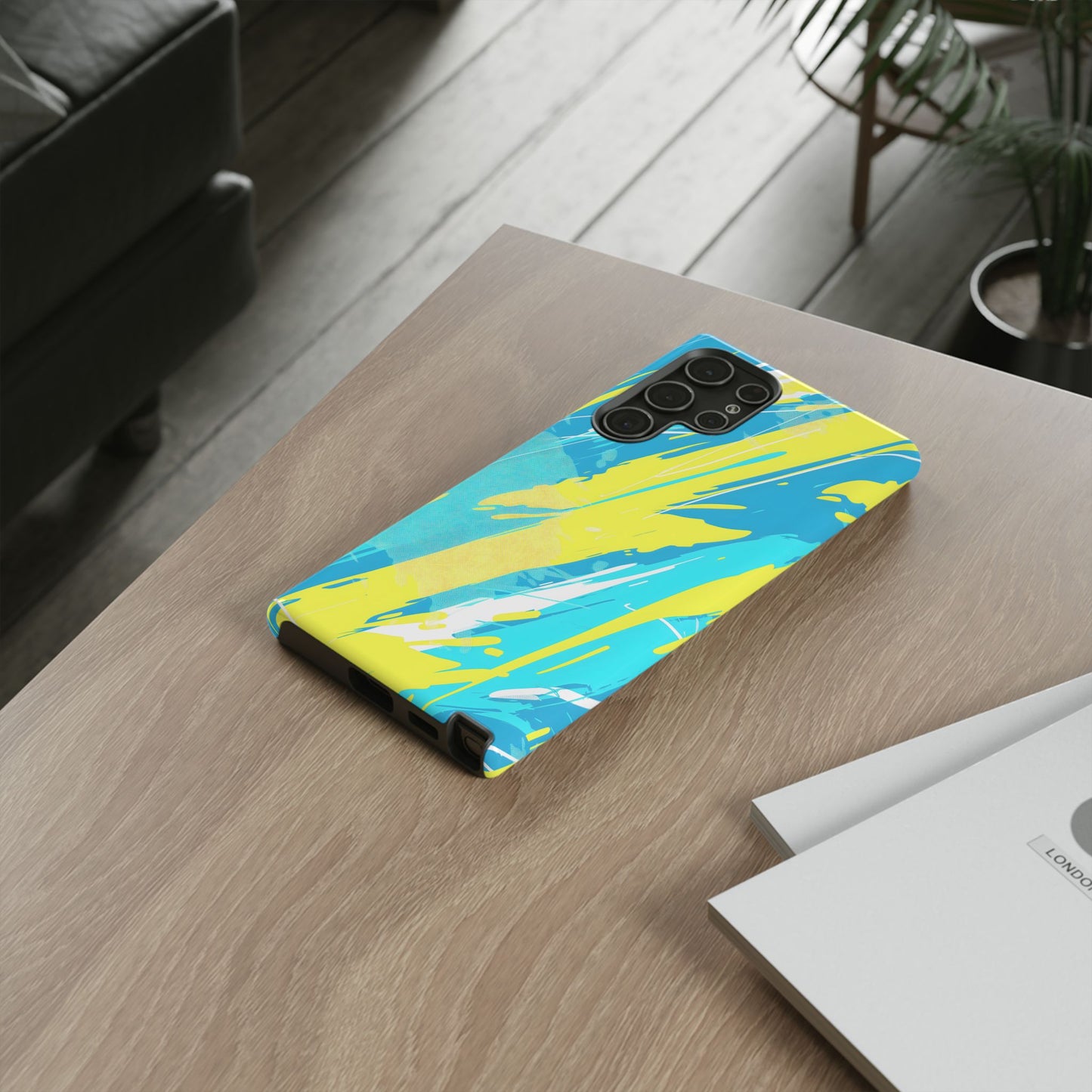 Neon Surge – Tough Glossy Samsung Galaxy Case