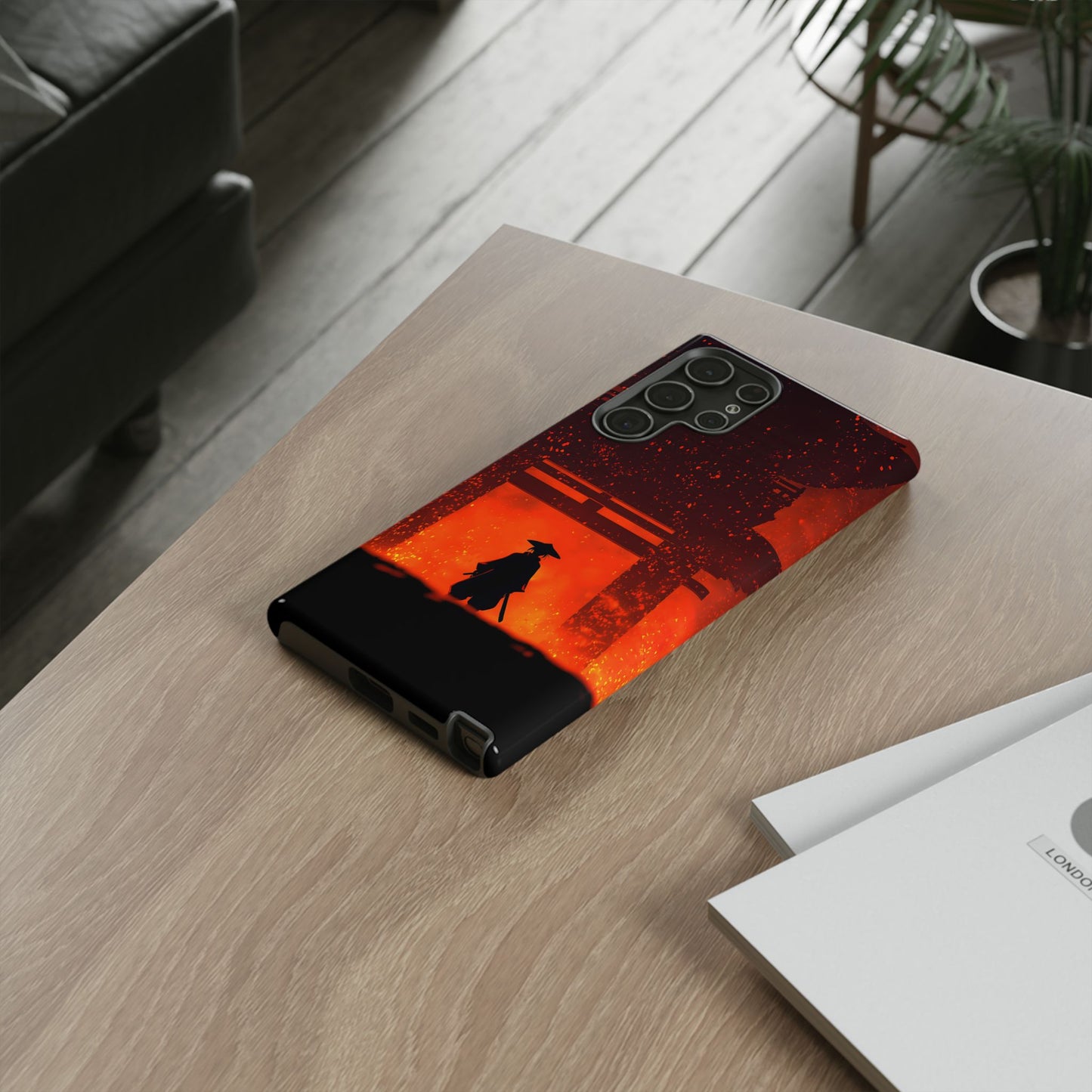 Inferno Gate – Tough Glossy Samsung Galaxy Case