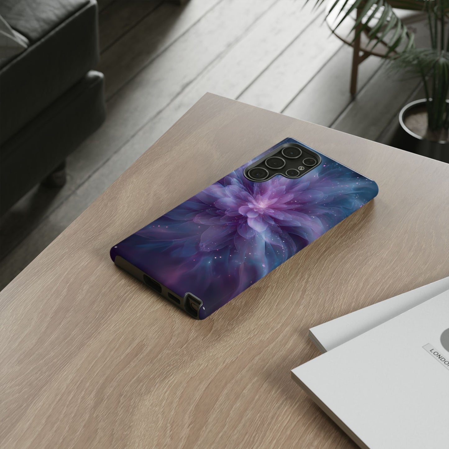 Celestial Bloom – Tough Glossy Samsung Galaxy Case
