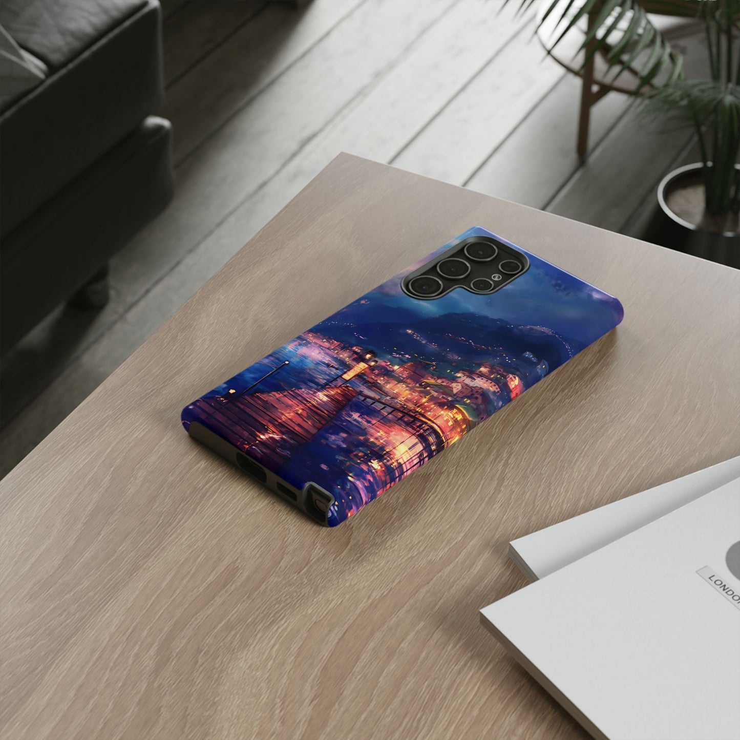 Twilight Harbor – Tough Glossy Samsung Galaxy Case