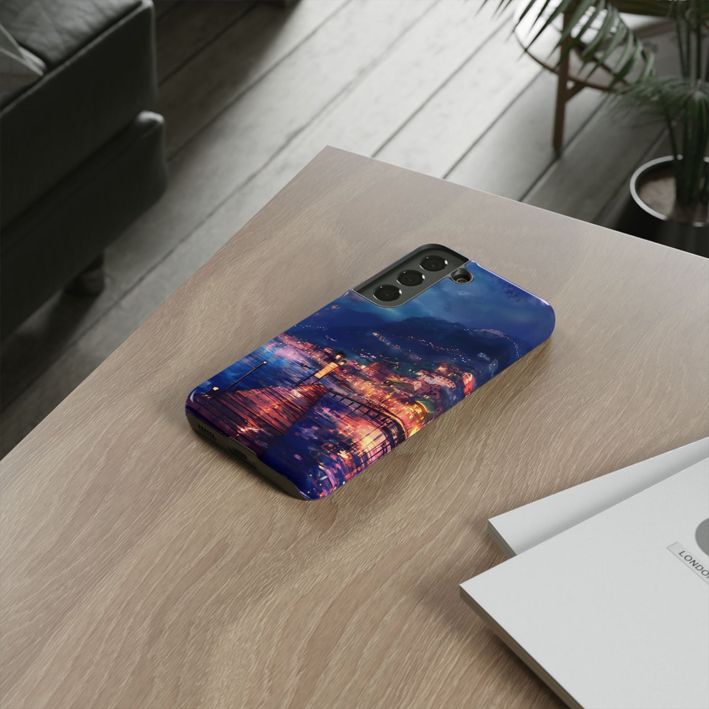 Twilight Harbor – Tough Glossy Samsung Galaxy Case
