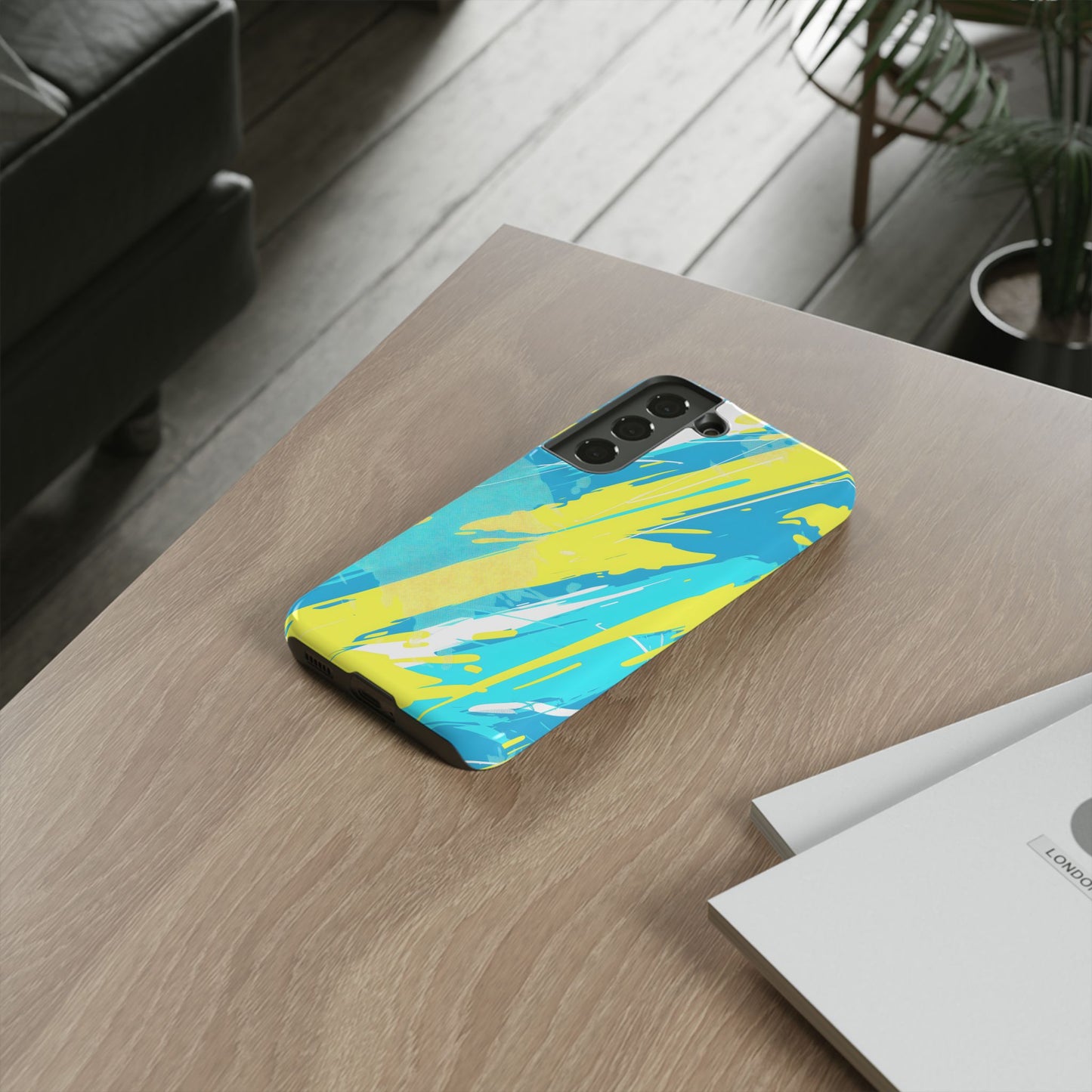 Neon Surge – Tough Glossy Samsung Galaxy Case