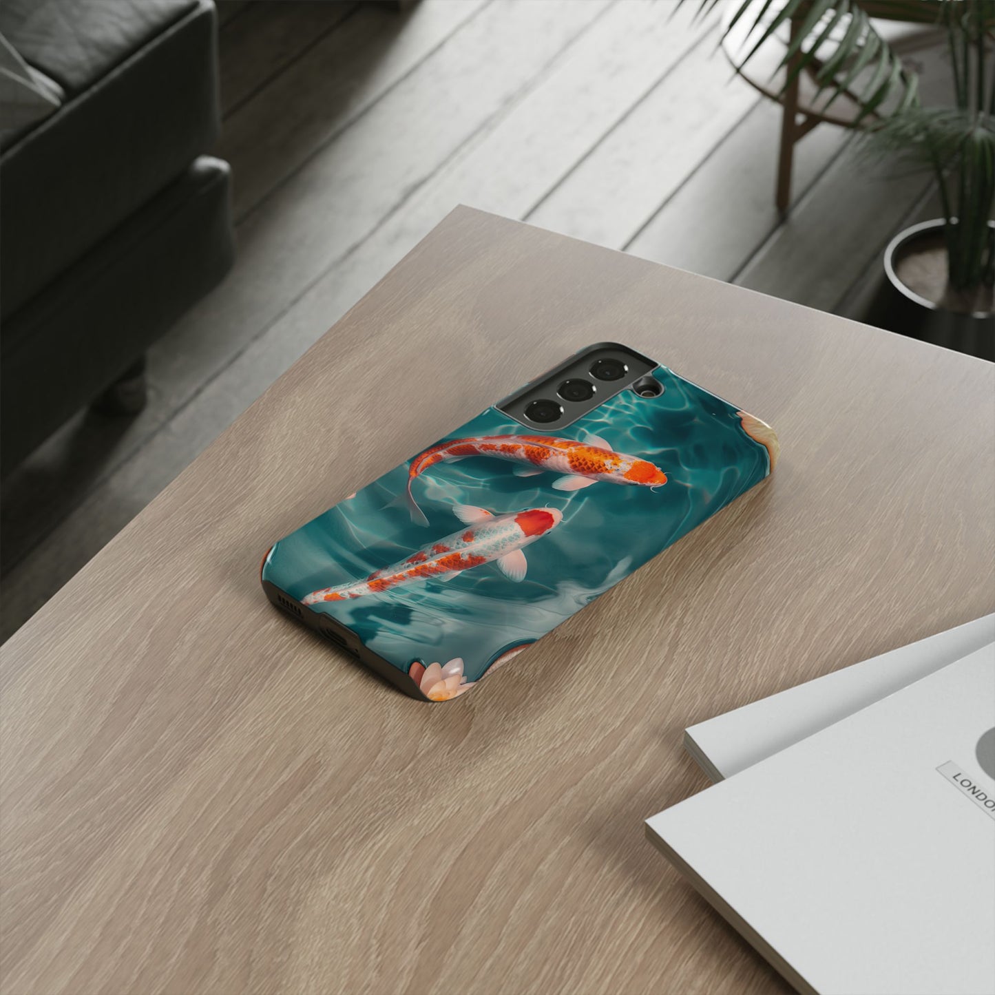 Tranquil Koi Pond – Tough Glossy Samsung Galaxy Case