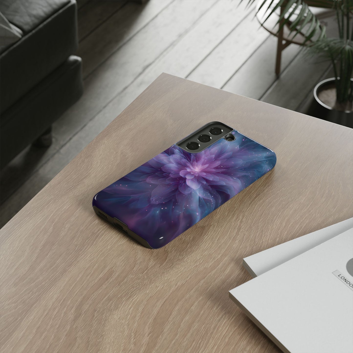 Celestial Bloom – Tough Glossy Samsung Galaxy Case