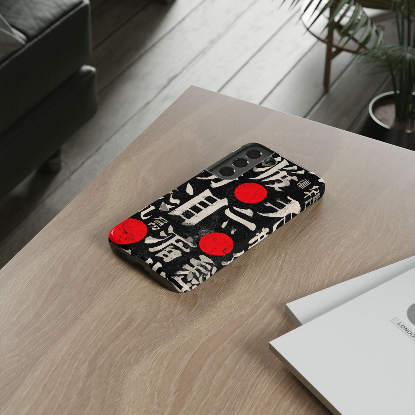 Kanji Clash โ Tough Glossy Samsung Galaxy Case
