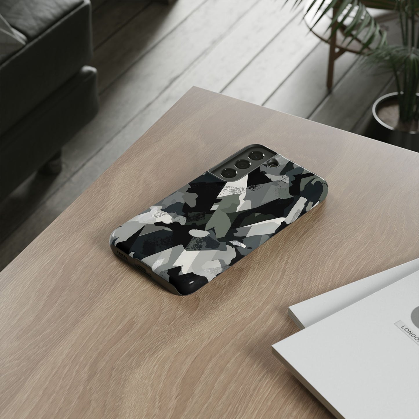 Urban Camo โ Tough Glossy Samsung Galaxy Case