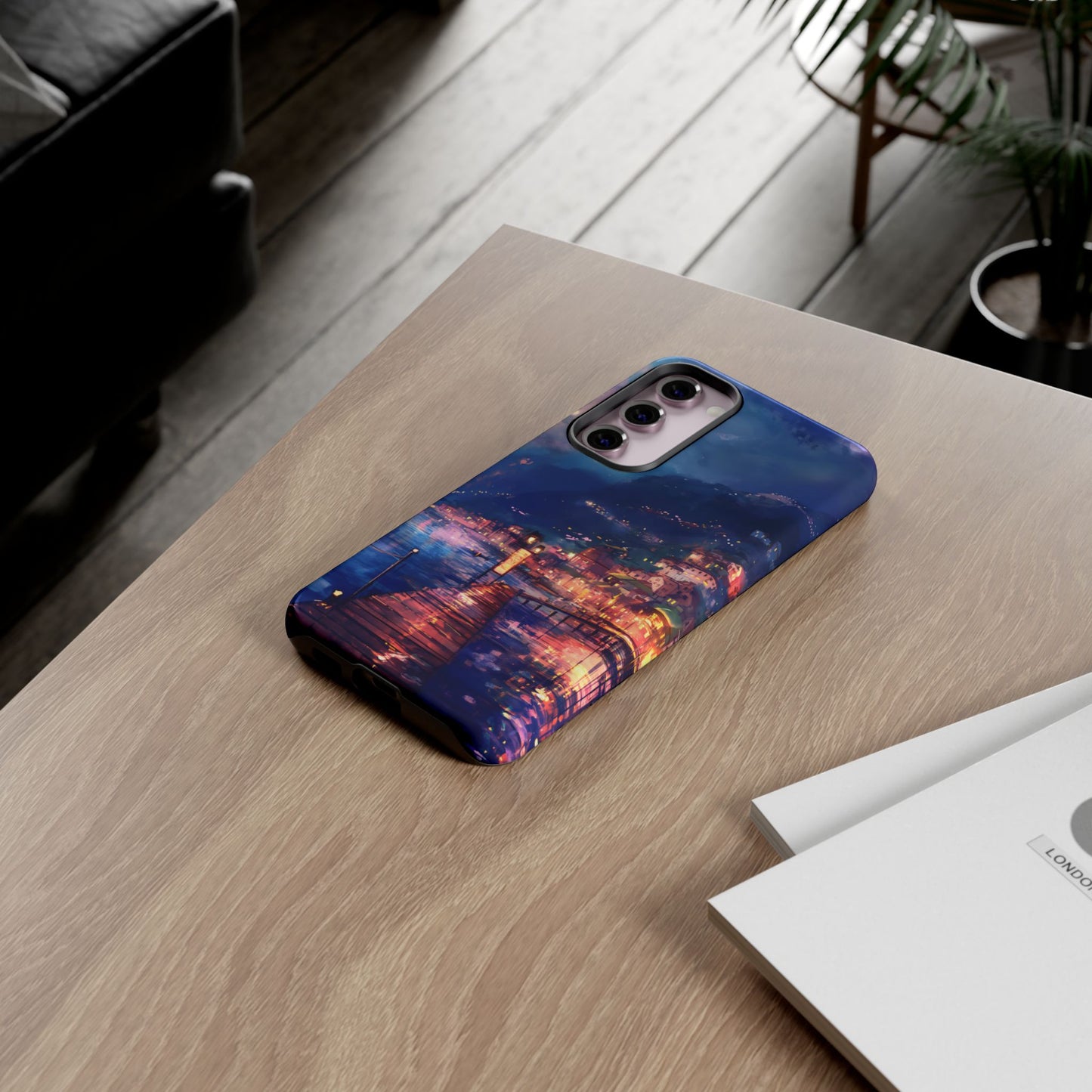 Twilight Harbor – Tough Glossy Samsung Galaxy Case