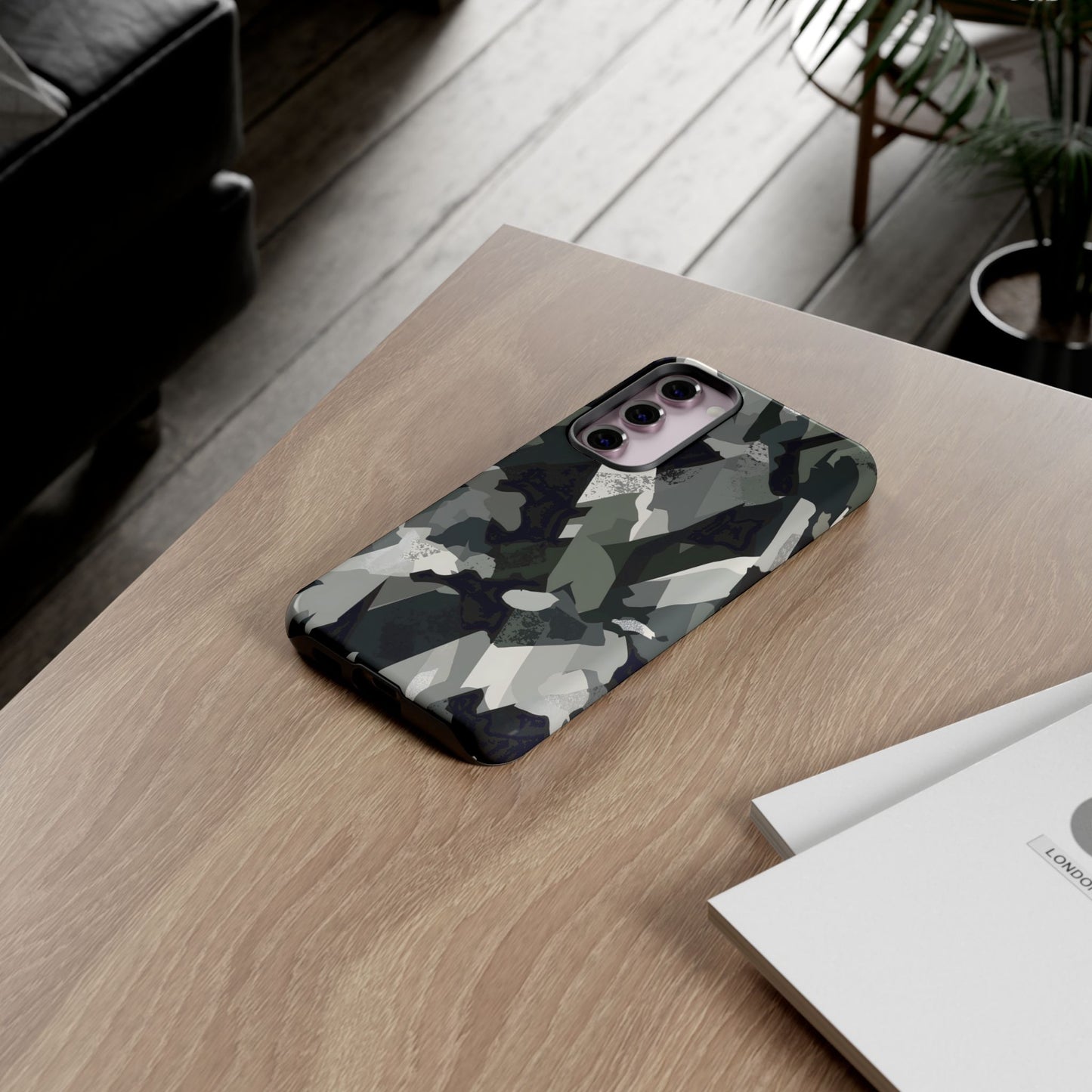 Urban Camo โ Tough Glossy Samsung Galaxy Case