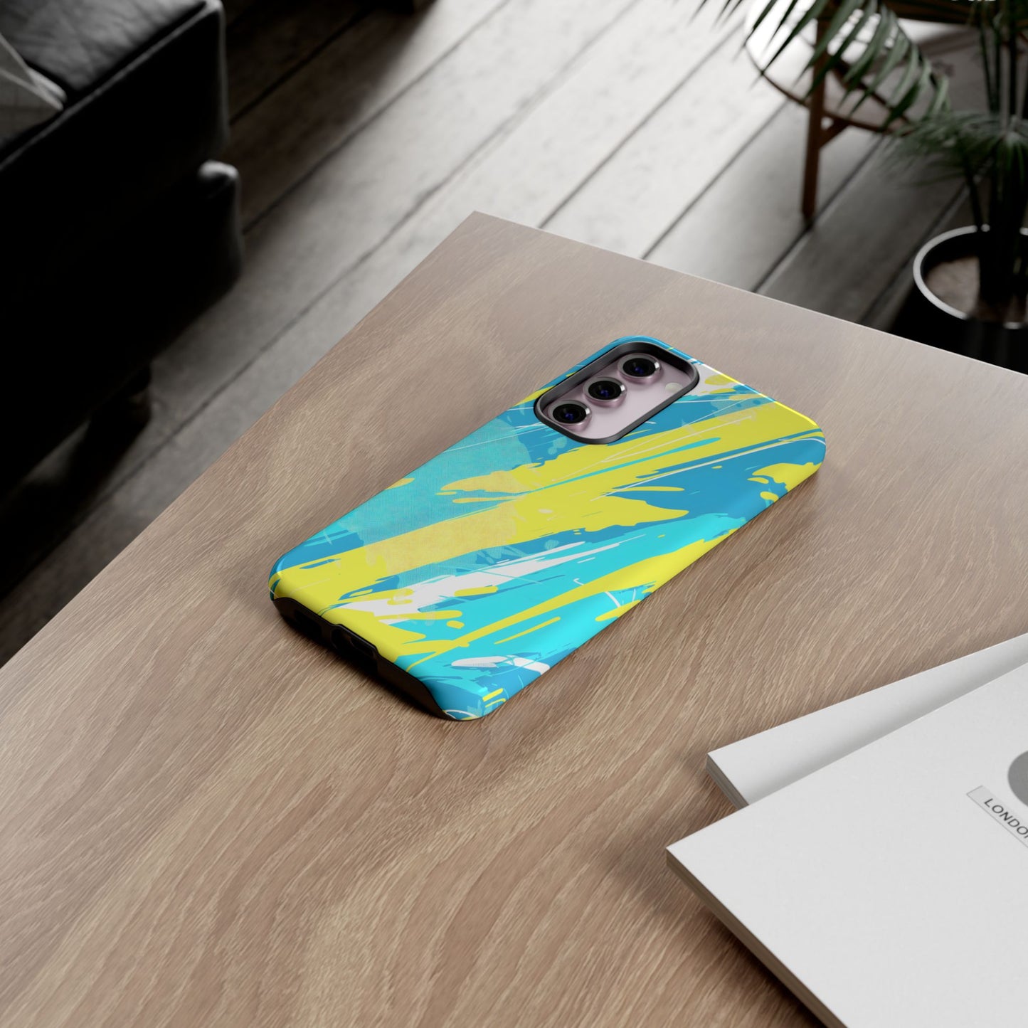 Neon Surge – Tough Glossy Samsung Galaxy Case