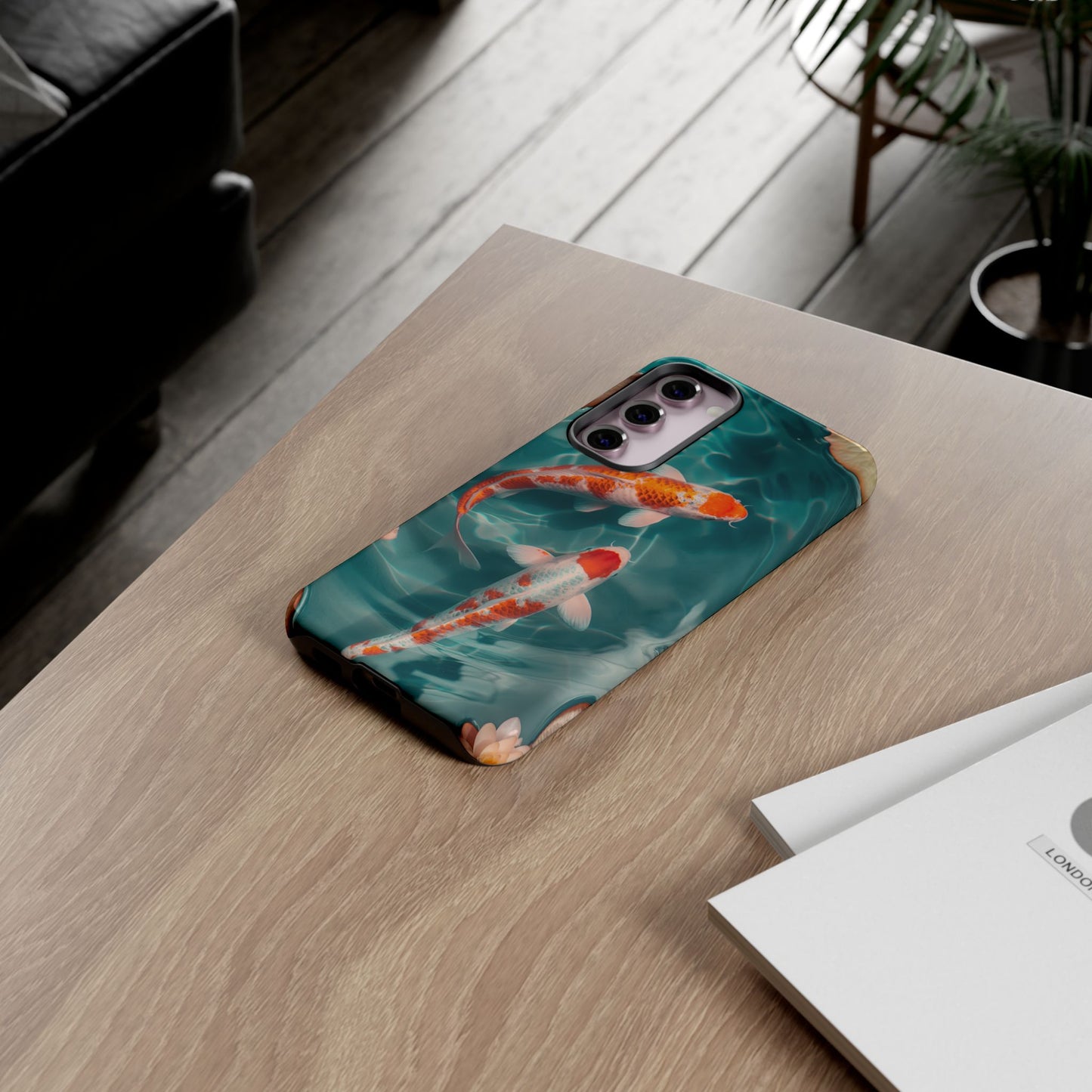 Tranquil Koi Pond – Tough Glossy Samsung Galaxy Case