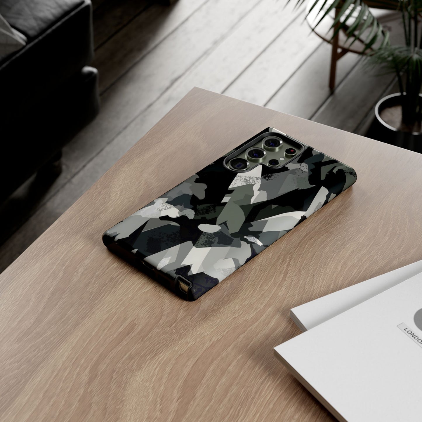 Urban Camo โ Tough Glossy Samsung Galaxy Case