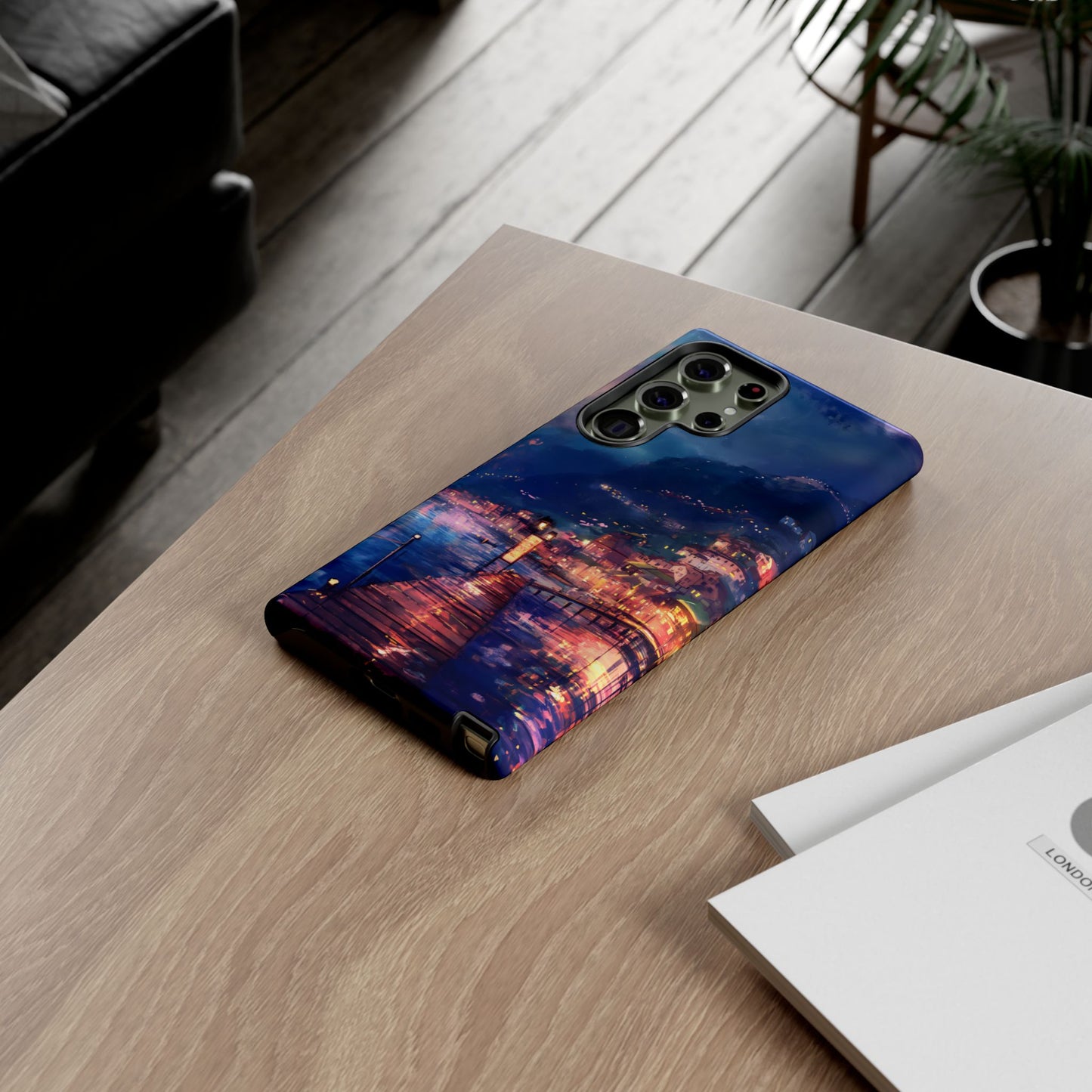 Twilight Harbor – Tough Glossy Samsung Galaxy Case