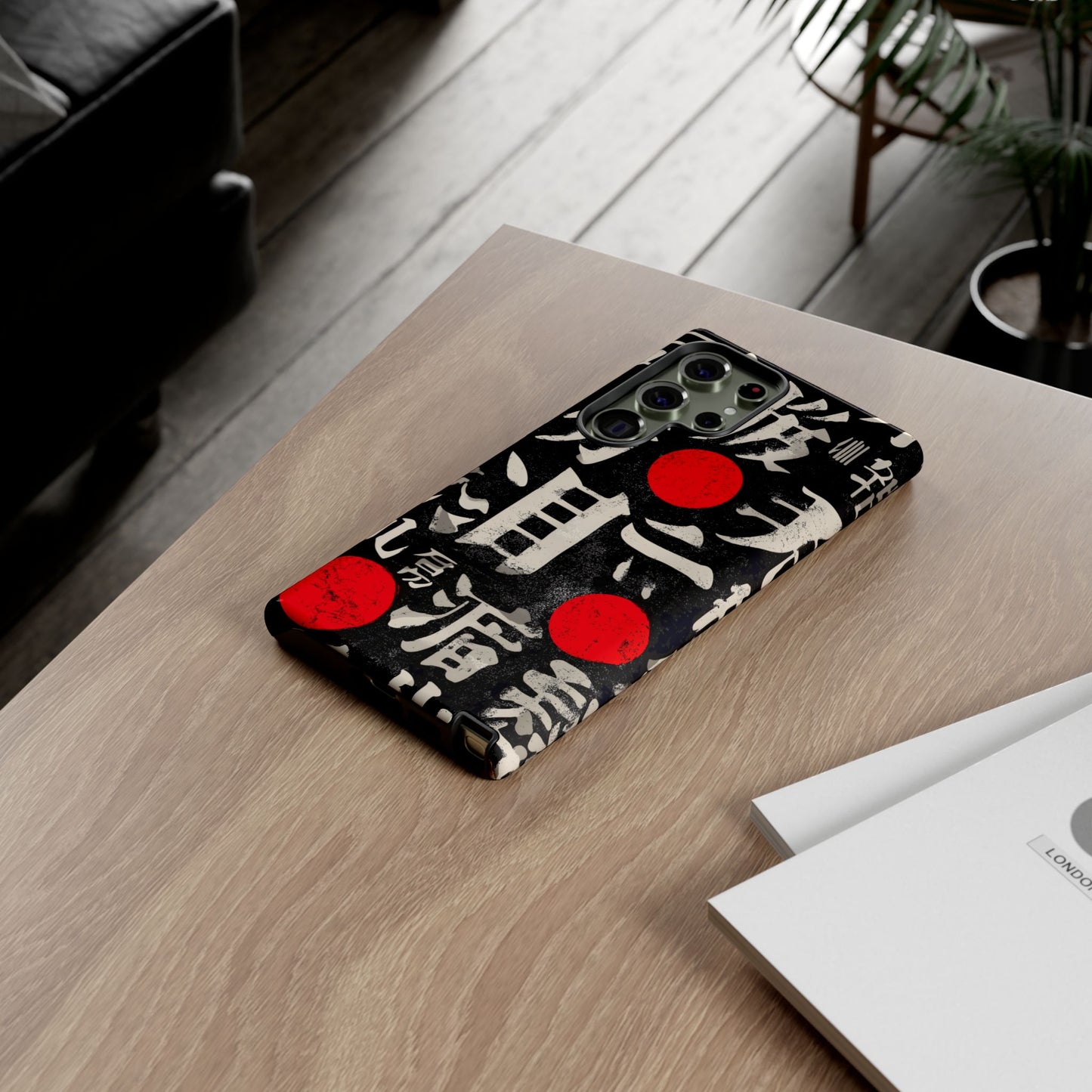 Kanji Clash โ Tough Glossy Samsung Galaxy Case
