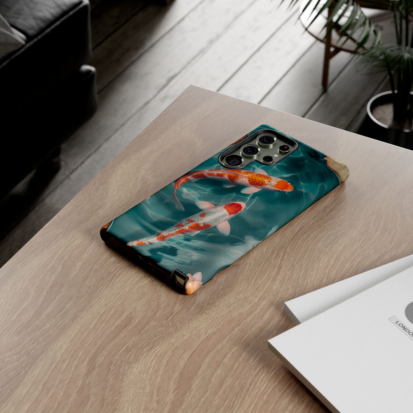 Tranquil Koi Pond – Tough Glossy Samsung Galaxy Case
