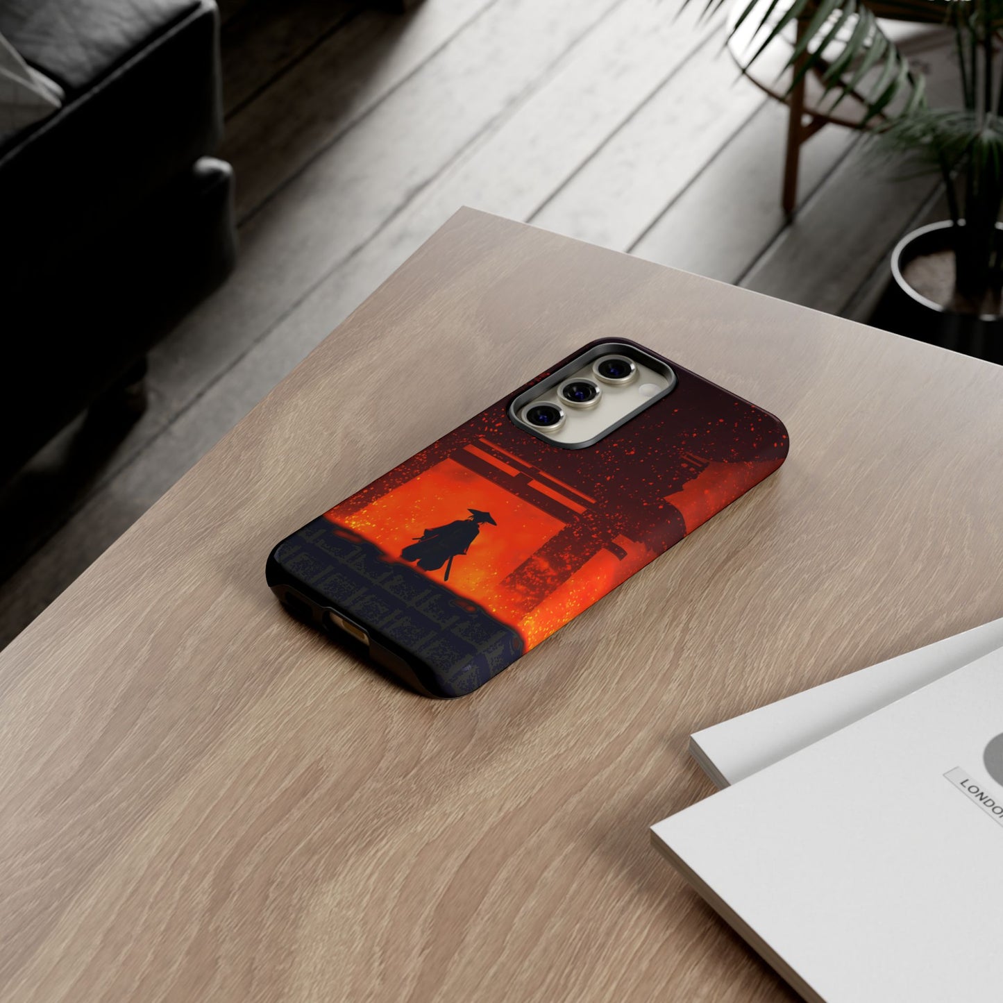 Inferno Gate – Tough Glossy Samsung Galaxy Case