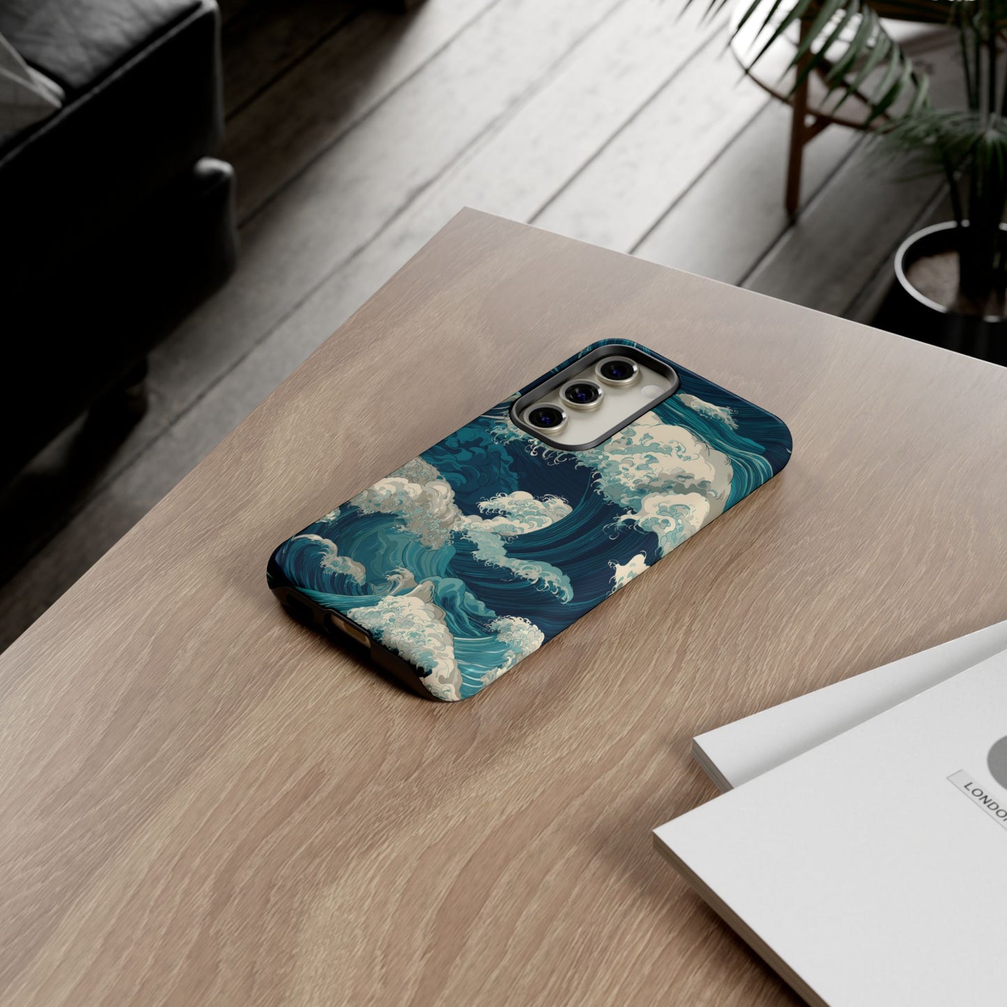 Eternal Waves – Tough Glossy Samsung Galaxy Case
