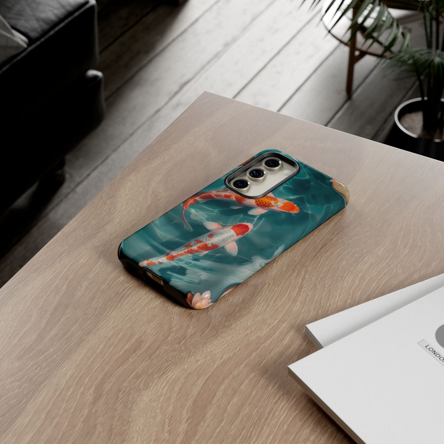 Tranquil Koi Pond – Tough Glossy Samsung Galaxy Case