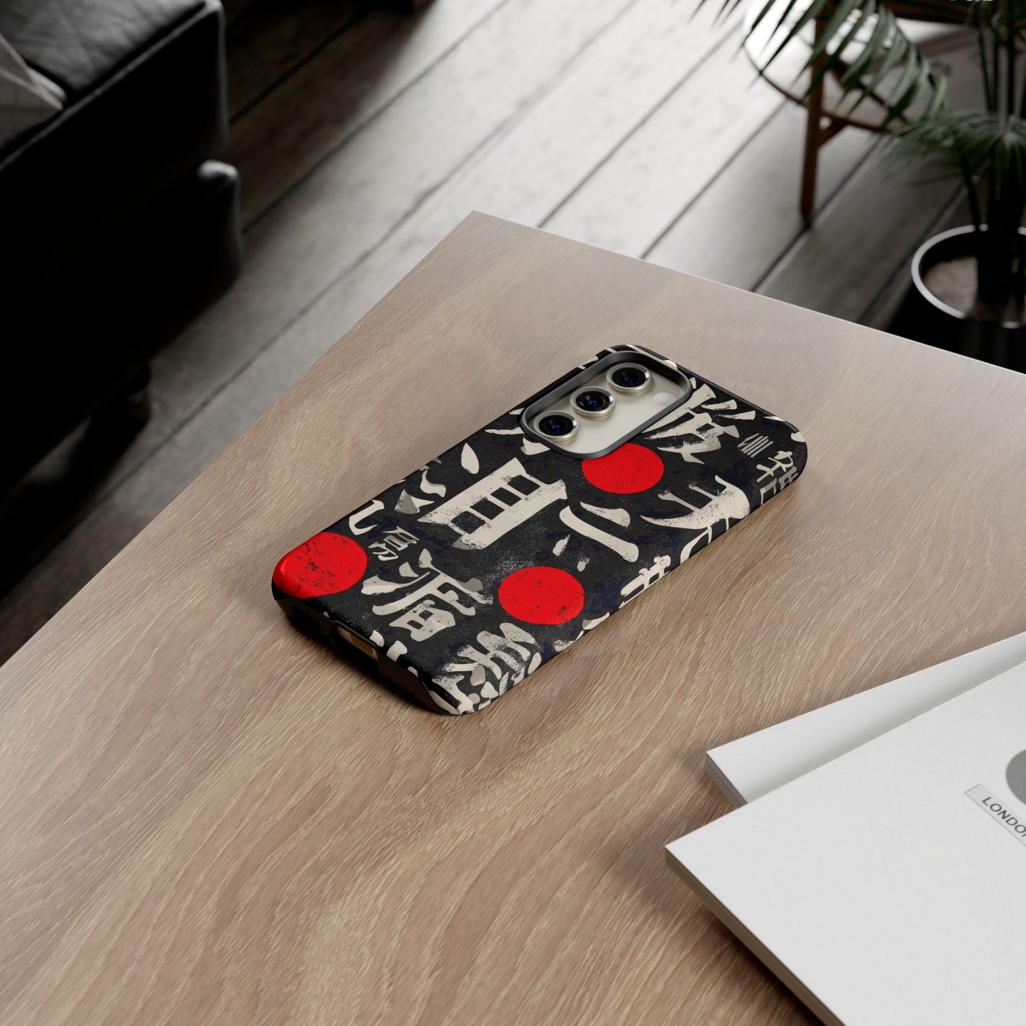 Kanji Clash โ Tough Glossy Samsung Galaxy Case