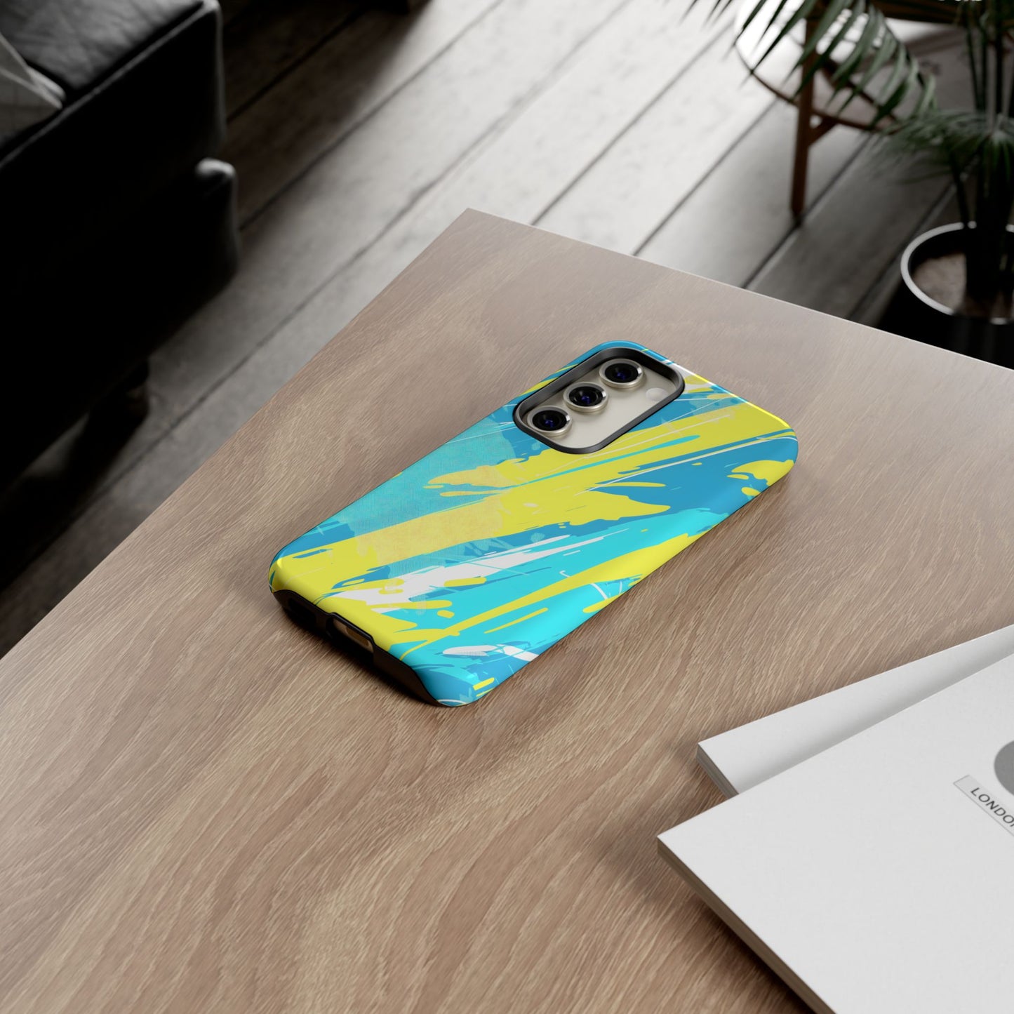 Neon Surge – Tough Glossy Samsung Galaxy Case