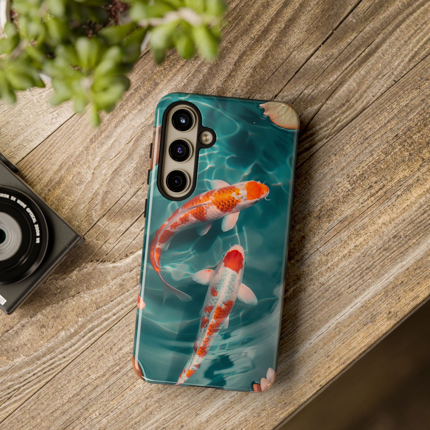 Tranquil Koi Pond – Tough Glossy Samsung Galaxy Case