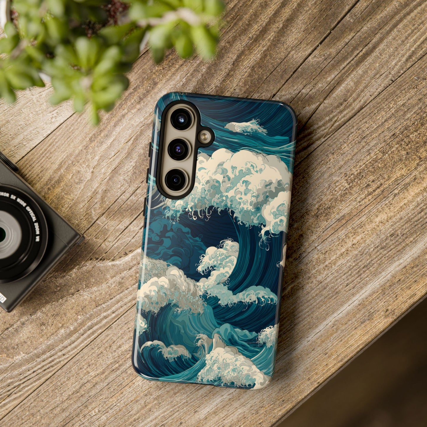 Eternal Waves – Tough Glossy Samsung Galaxy Case